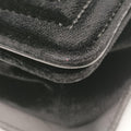 BOY CHANEL Black velour A67085 21399142ボーイシャネル ブラック ベロア A67085 21399142