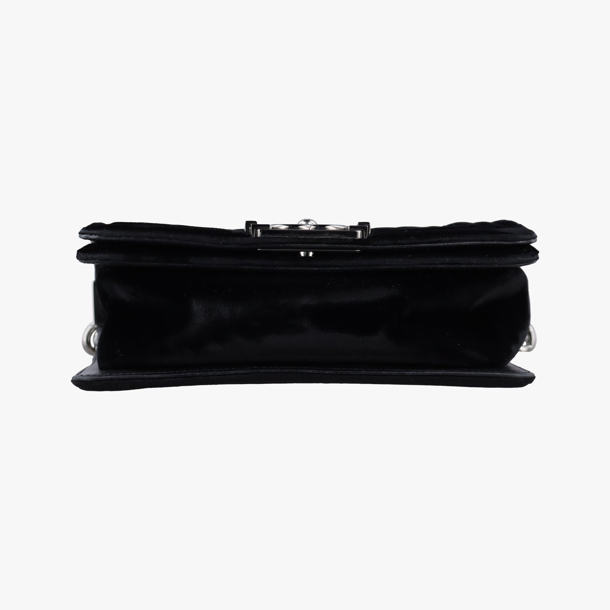BOY CHANEL Black velour A67085 21399142ボーイシャネル ブラック ベロア A67085 21399142