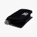 BOY CHANEL Black velour A67085 21399142ボーイシャネル ブラック ベロア A67085 21399142