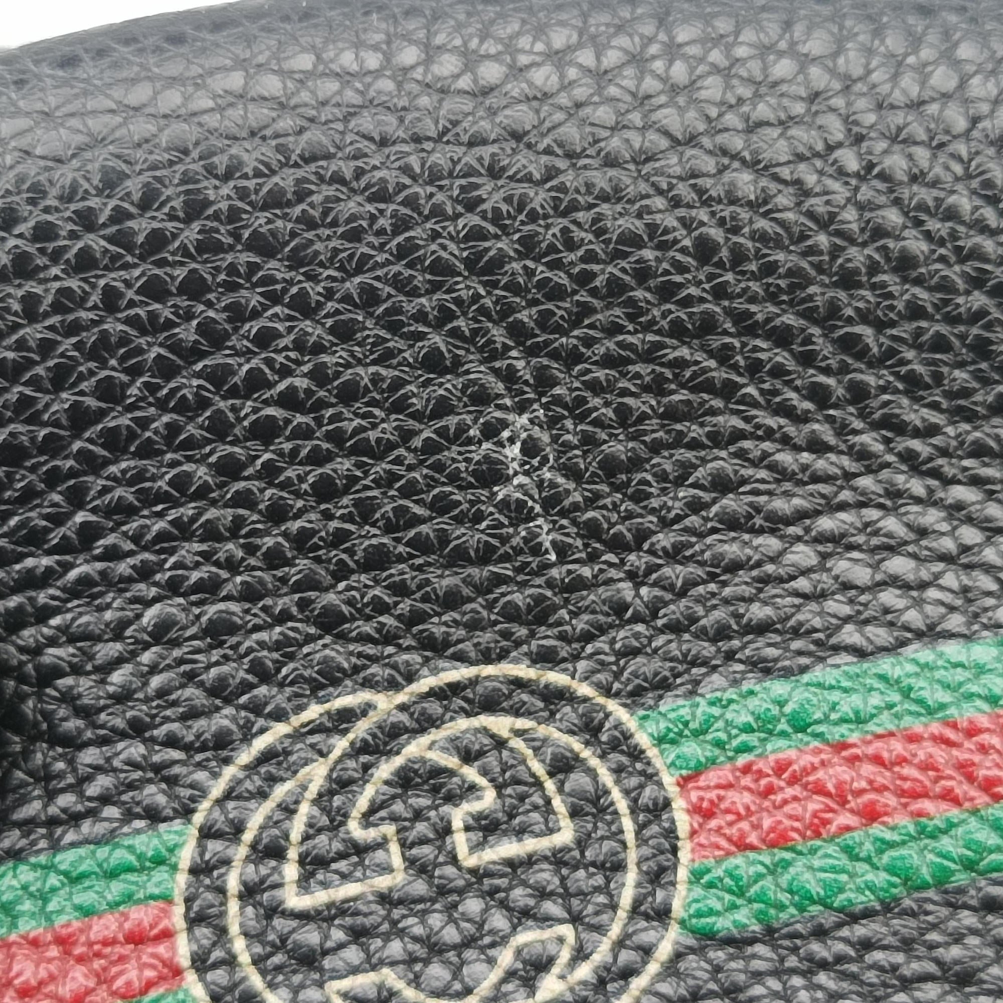 Print Black Leather 527792 A027101858グッチプリント ブラック レザー 527792 A027101858