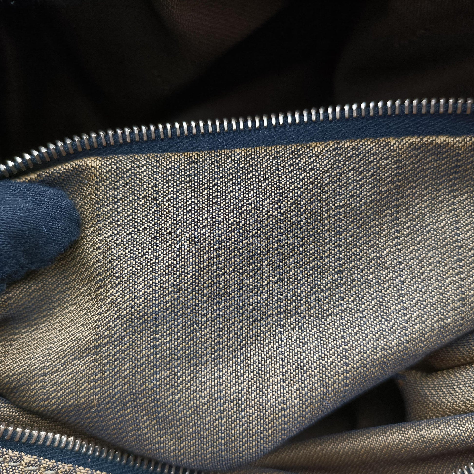 Zucca Print Brown canvas Lot number unknownズッカ プリント ブラウン キャンバス 製番不明