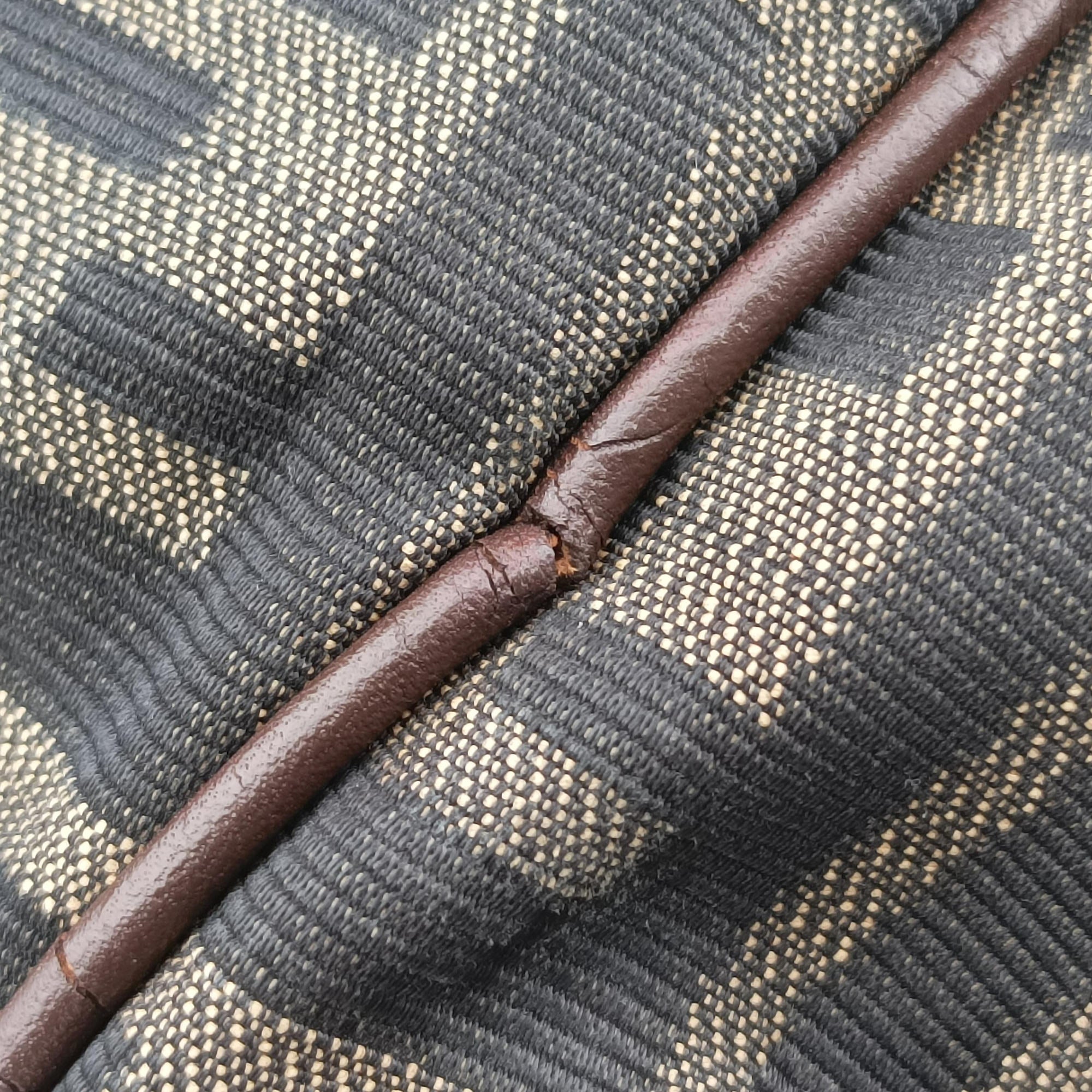Zucca Print Brown canvas Lot number unknownズッカ プリント ブラウン キャンバス 製番不明