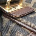 Zucca Print Brown canvas Lot number unknownズッカ プリント ブラウン キャンバス 製番不明