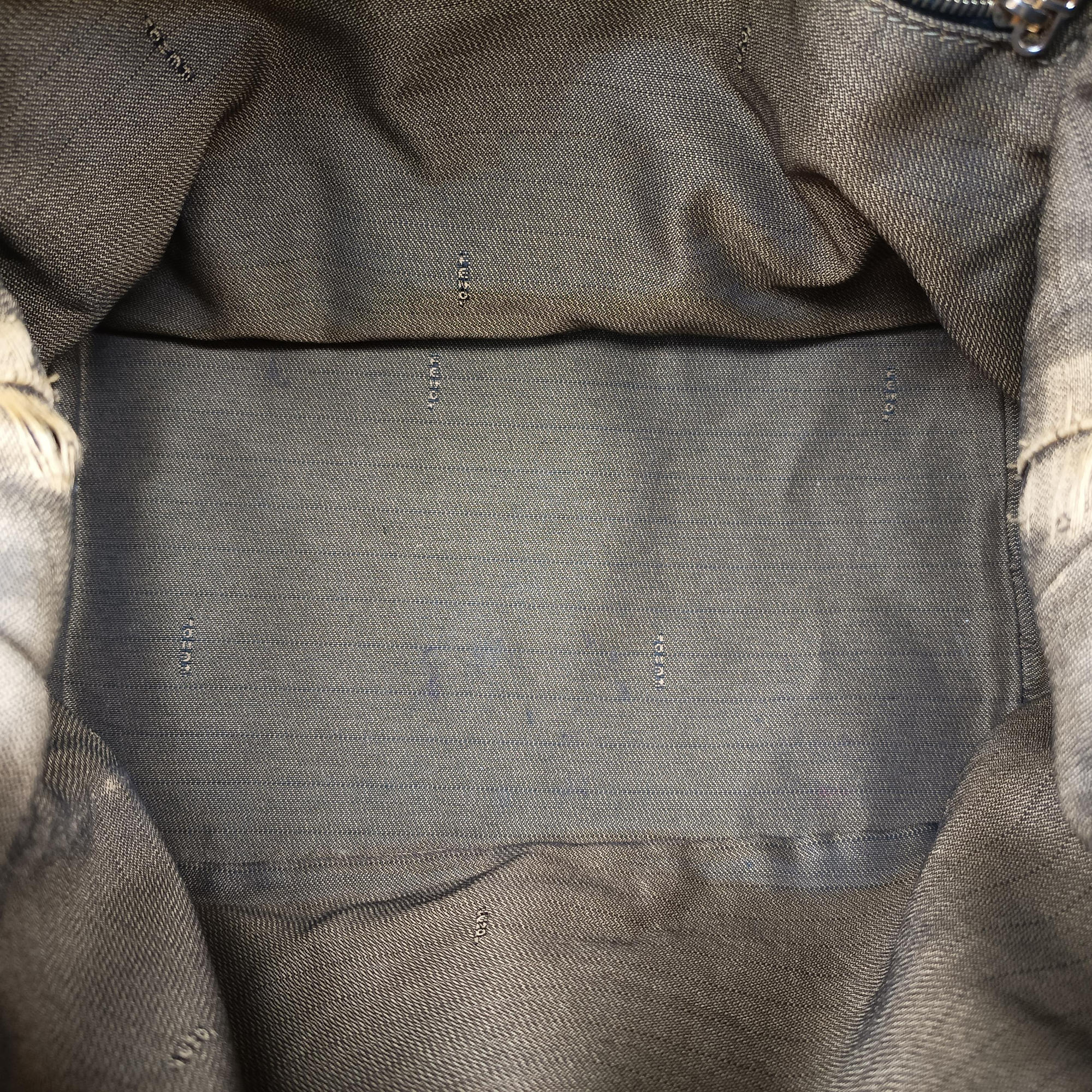 Zucca Print Brown canvas Lot number unknownズッカ プリント ブラウン キャンバス 製番不明