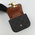 Mini Triomphe Brown PVC coated canvas S-RG-4252ミニトリオンフ ブラウン PVCコーティングキャンバス S-RG-4252