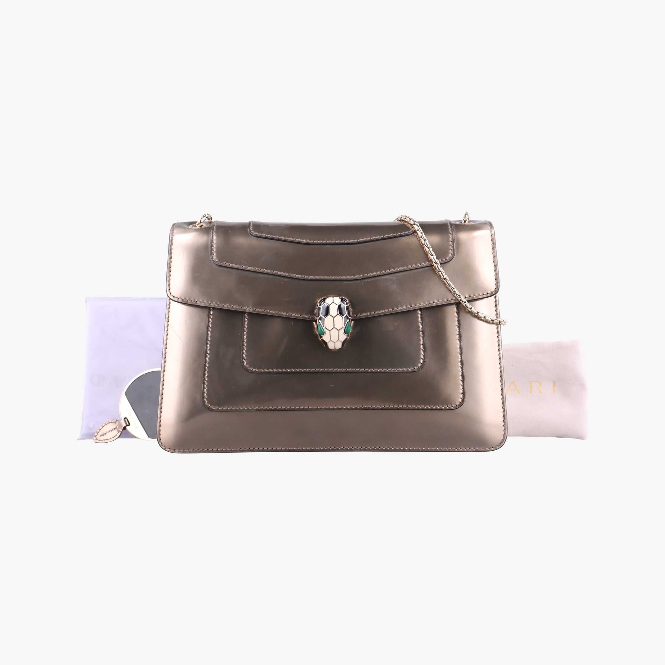 SERPENTI FOREVER Golden Enamel AC.B17.39794セルペンティ フォーエバー ゴールド エナメル AC.B17.39794