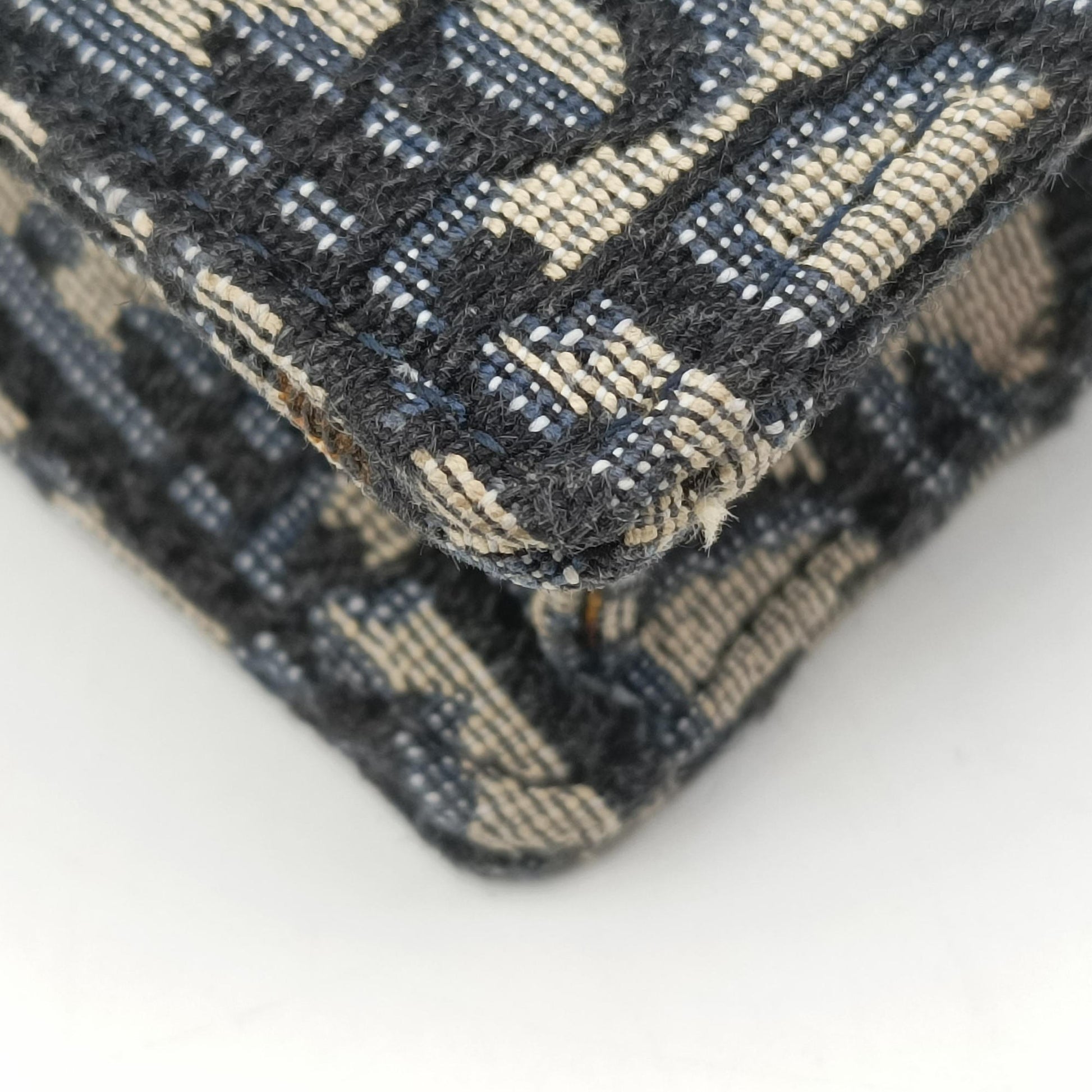 Saddle Navy×Gray jacquard 12-MA-0290サドル ネイビー×グレー ジャガード 12-MA-0290