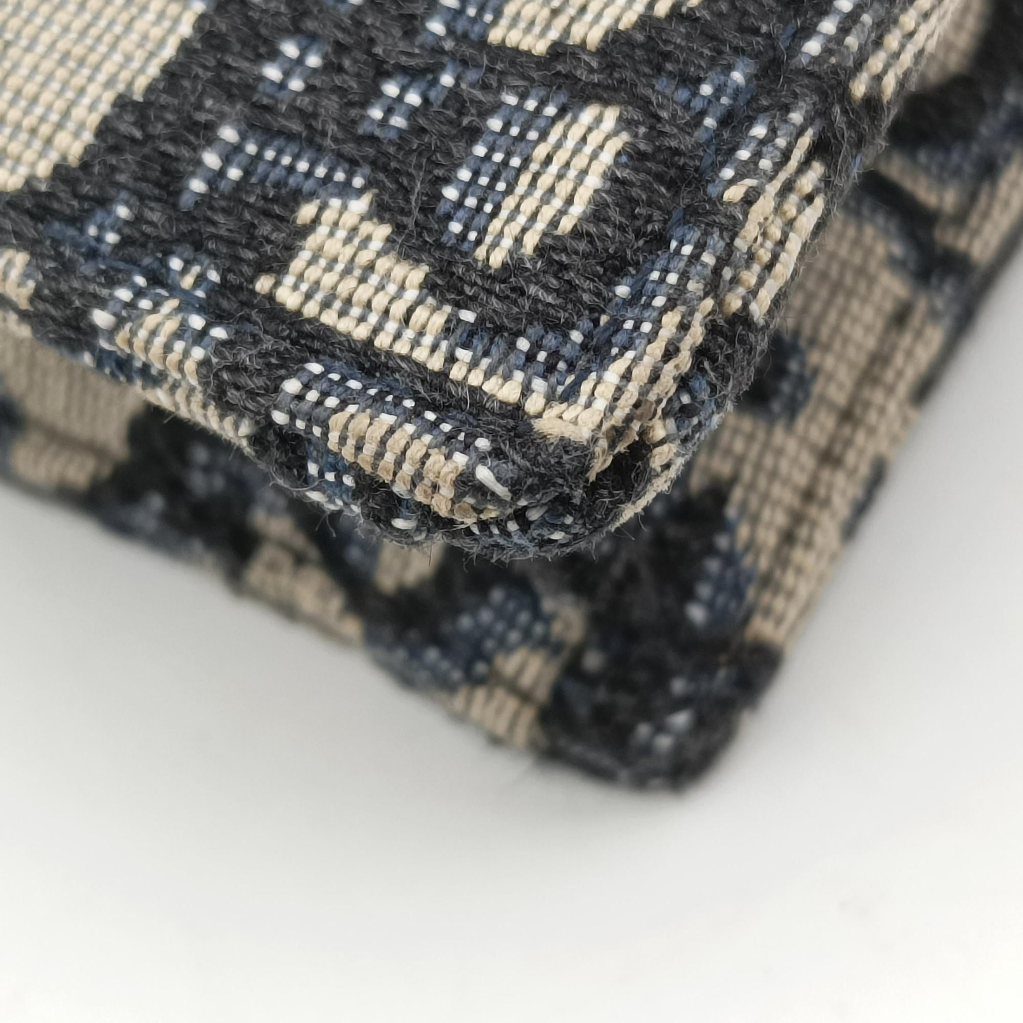Saddle Navy×Gray jacquard 12-MA-0290サドル ネイビー×グレー ジャガード 12-MA-0290