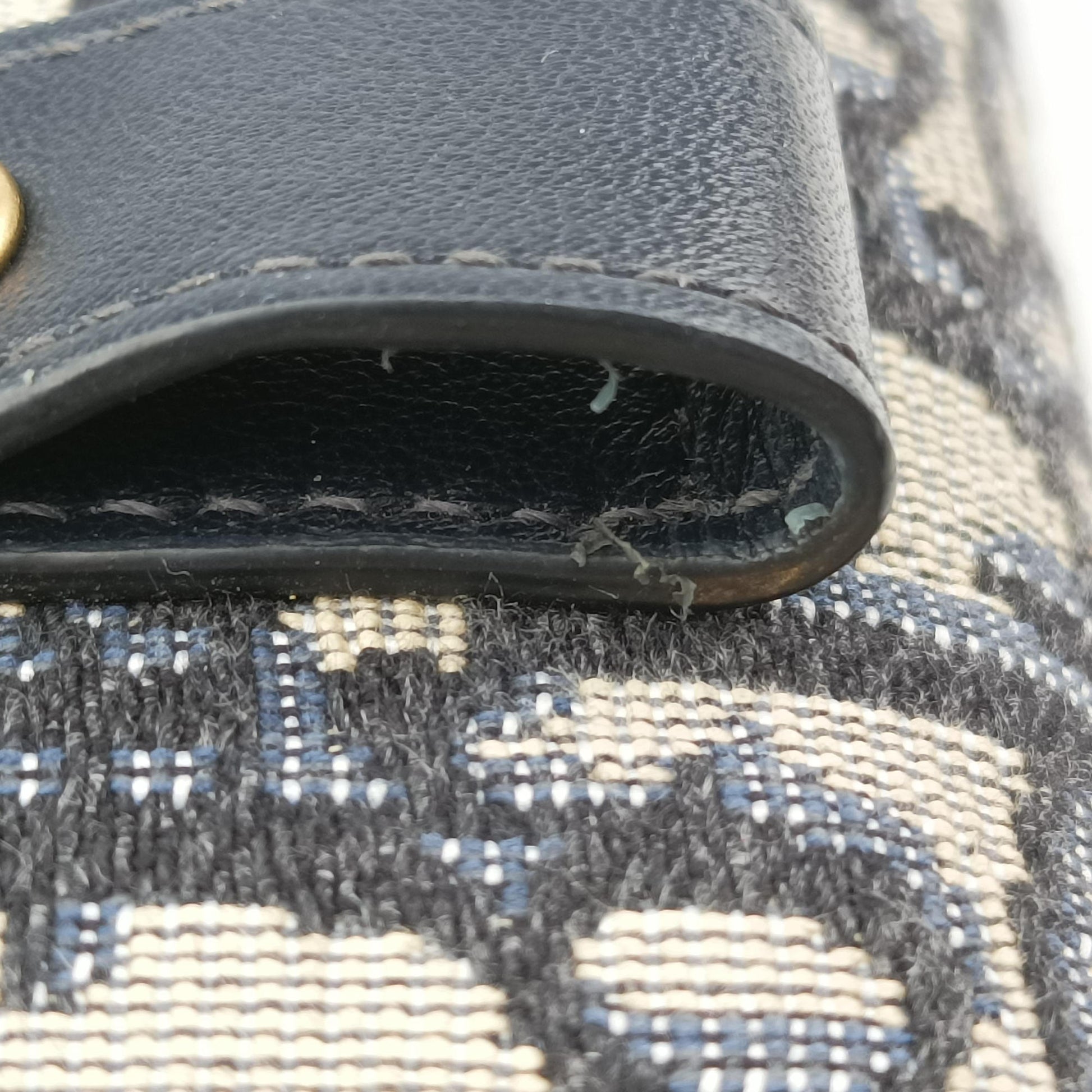 Saddle Navy×Gray jacquard 12-MA-0290サドル ネイビー×グレー ジャガード 12-MA-0290