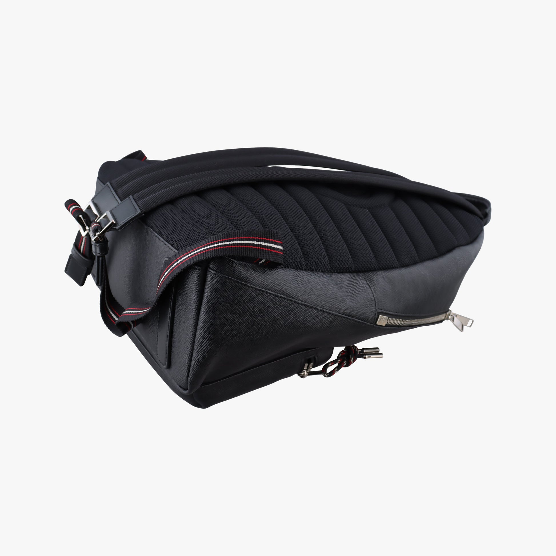 Fall 2017 "Late Night" Capsule Late Night Printed Black Leather 1LNBA001 03-BO-11272017年秋 プレフォール 限定 レイトナイト プリンテッド ブラック レザー 1LNBA001 03-BO-1127