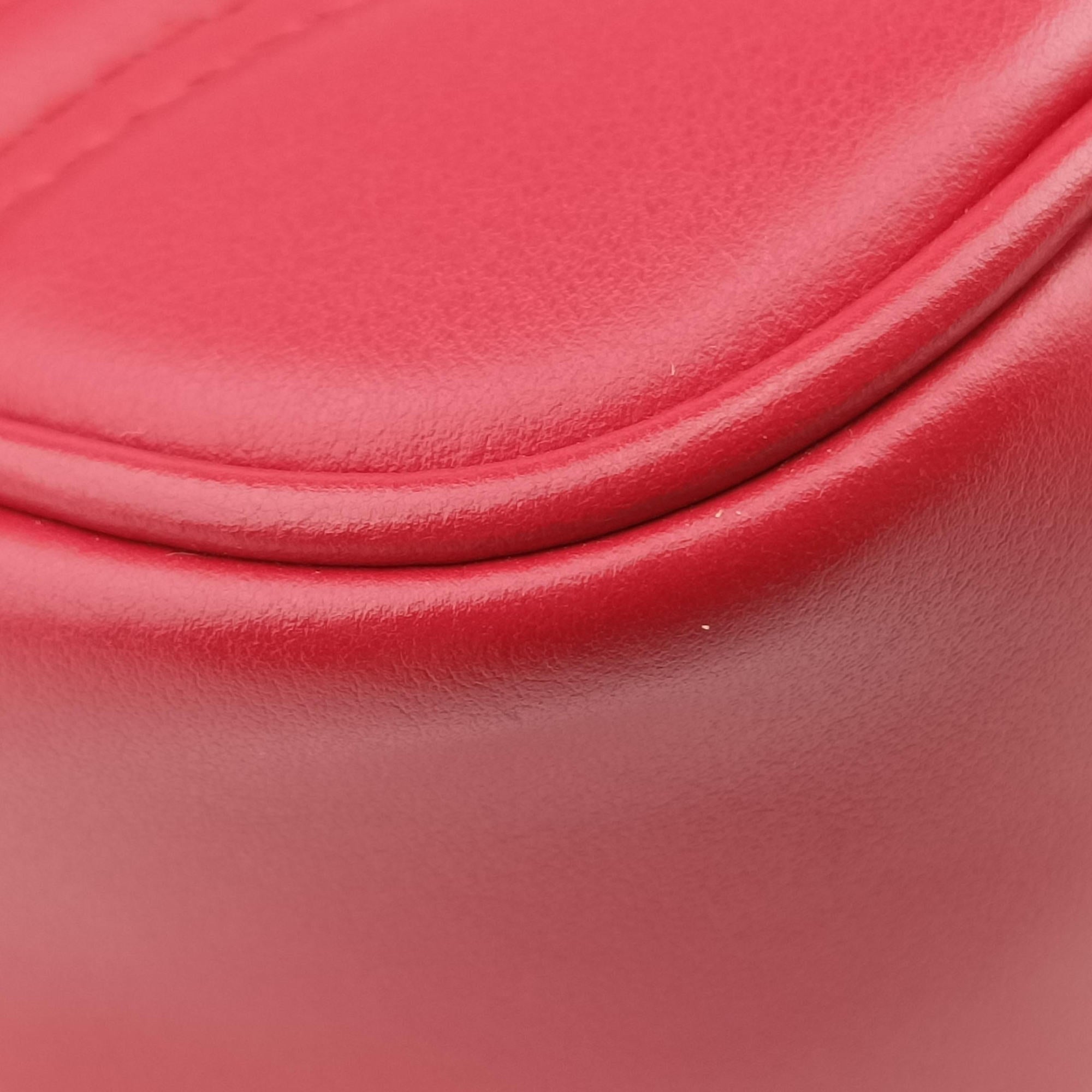 GG Marmont Red Leather 443497 F026764592GGマーモント レッド レザー 443497 F026764592
