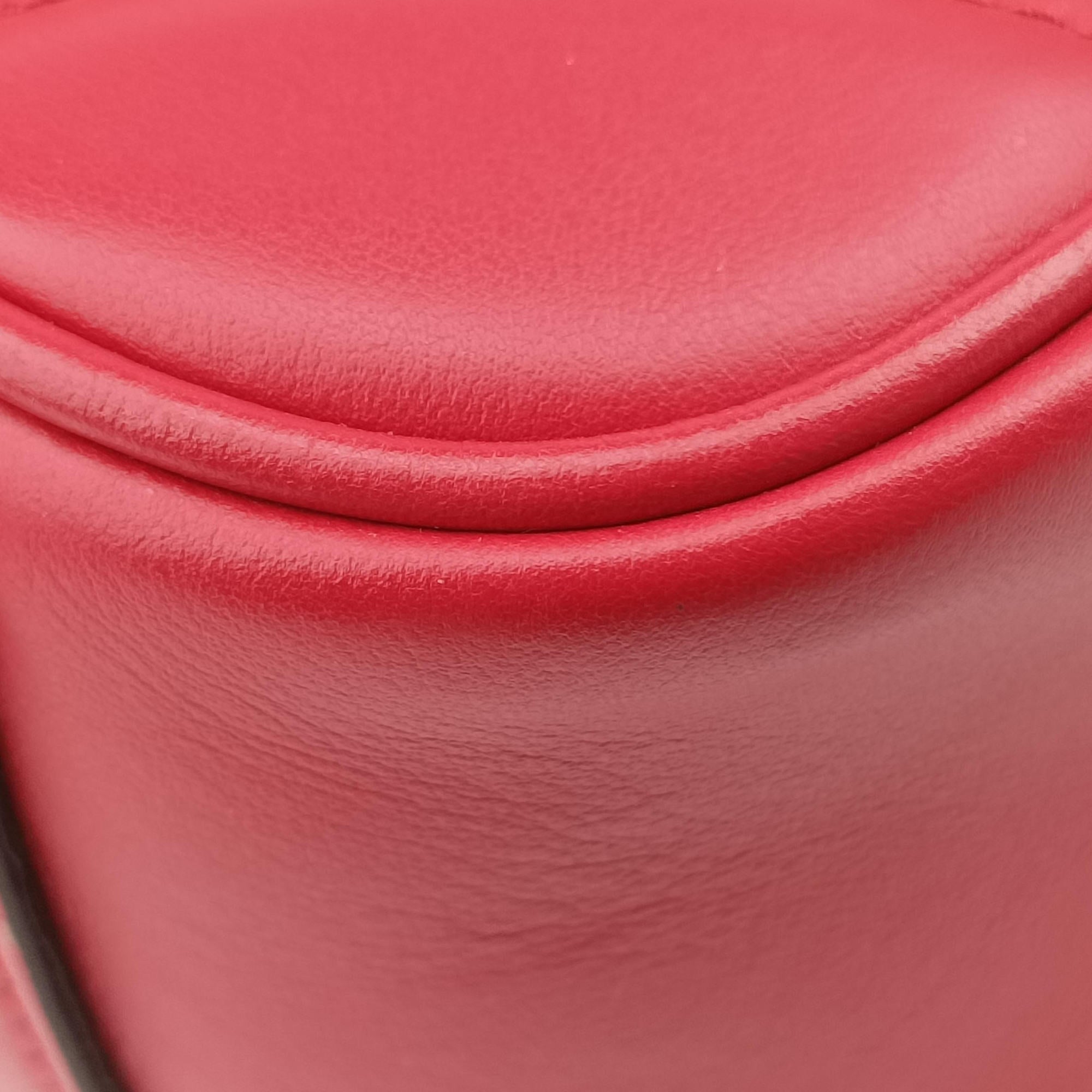 GG Marmont Red Leather 443497 F026764592GGマーモント レッド レザー 443497 F026764592