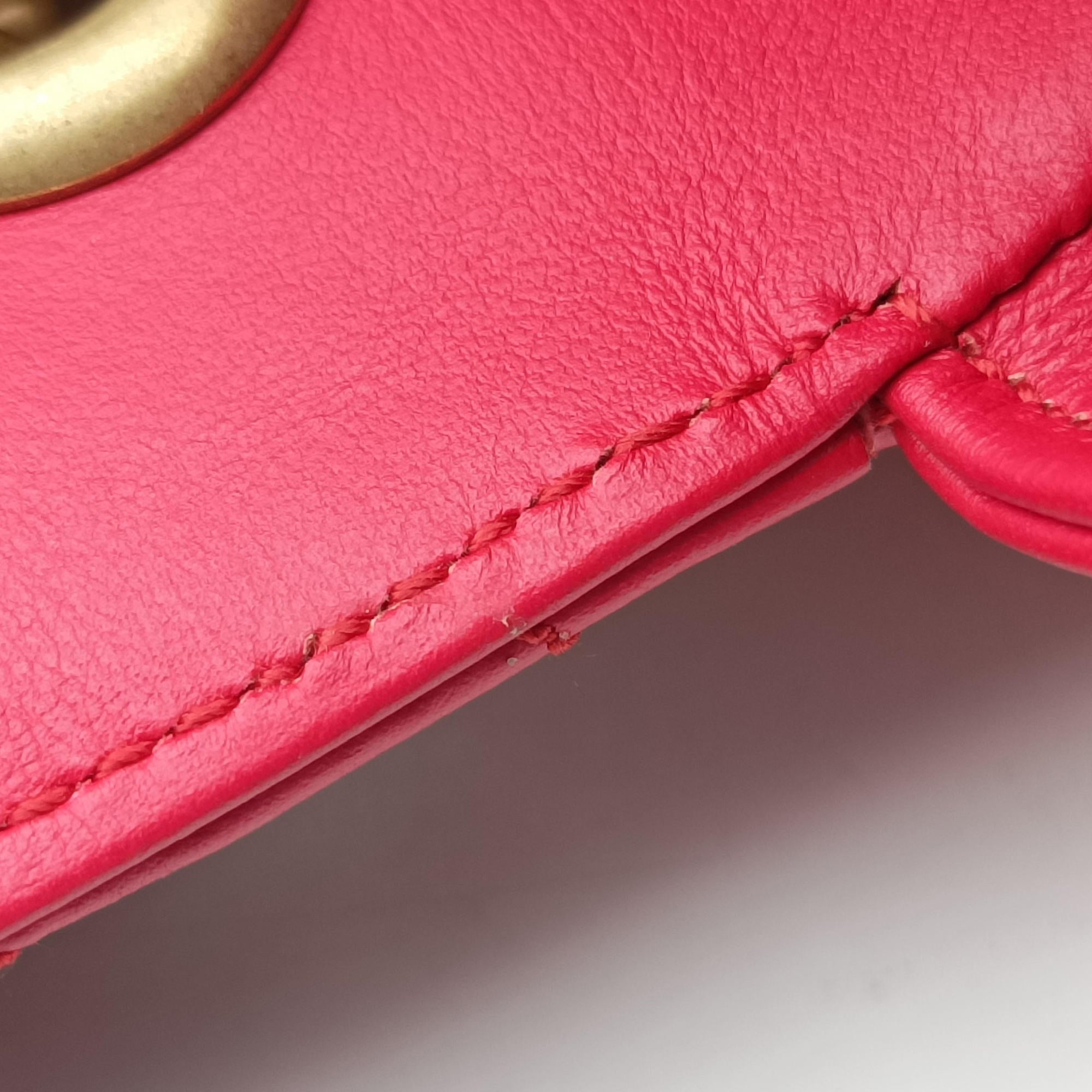 GG Marmont Red Leather 443497 F026764592GGマーモント レッド レザー 443497 F026764592