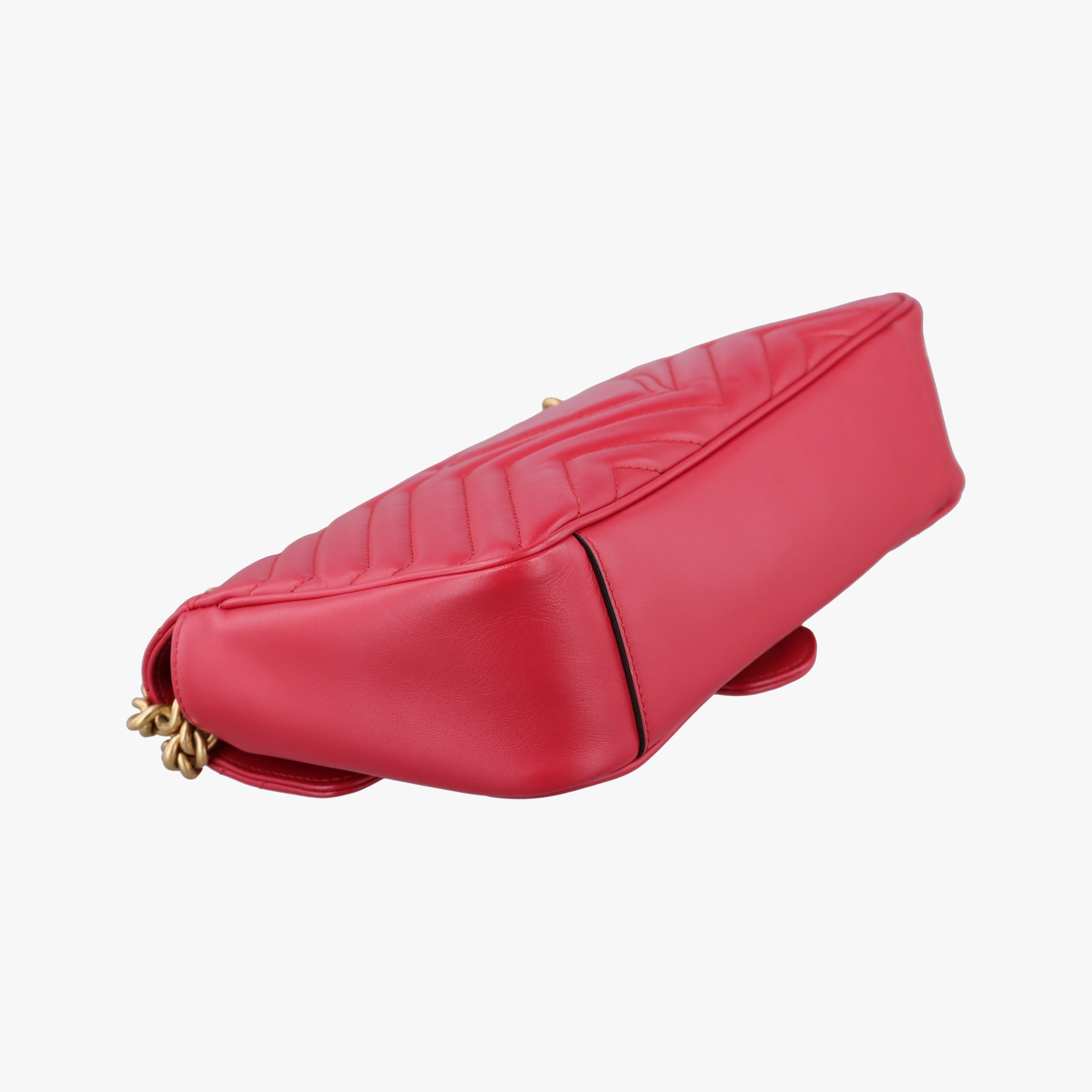 GG Marmont Red Leather 443497 F026764592GGマーモント レッド レザー 443497 F026764592