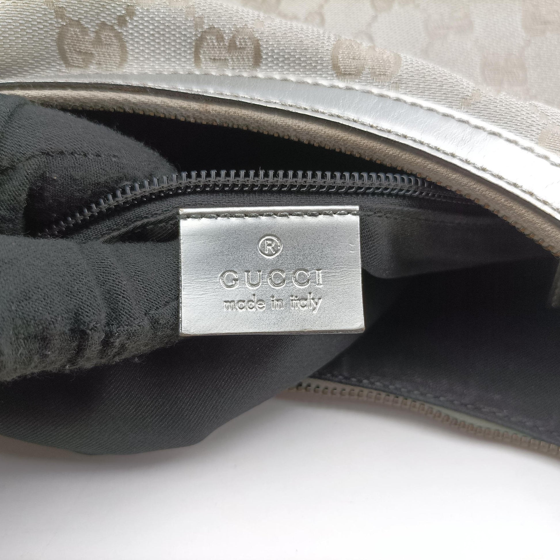 Sherry Line Gray Canvas×Leather 181092 D1109255シェリーライン グレー キャンバス×レザー 181092 D1109255