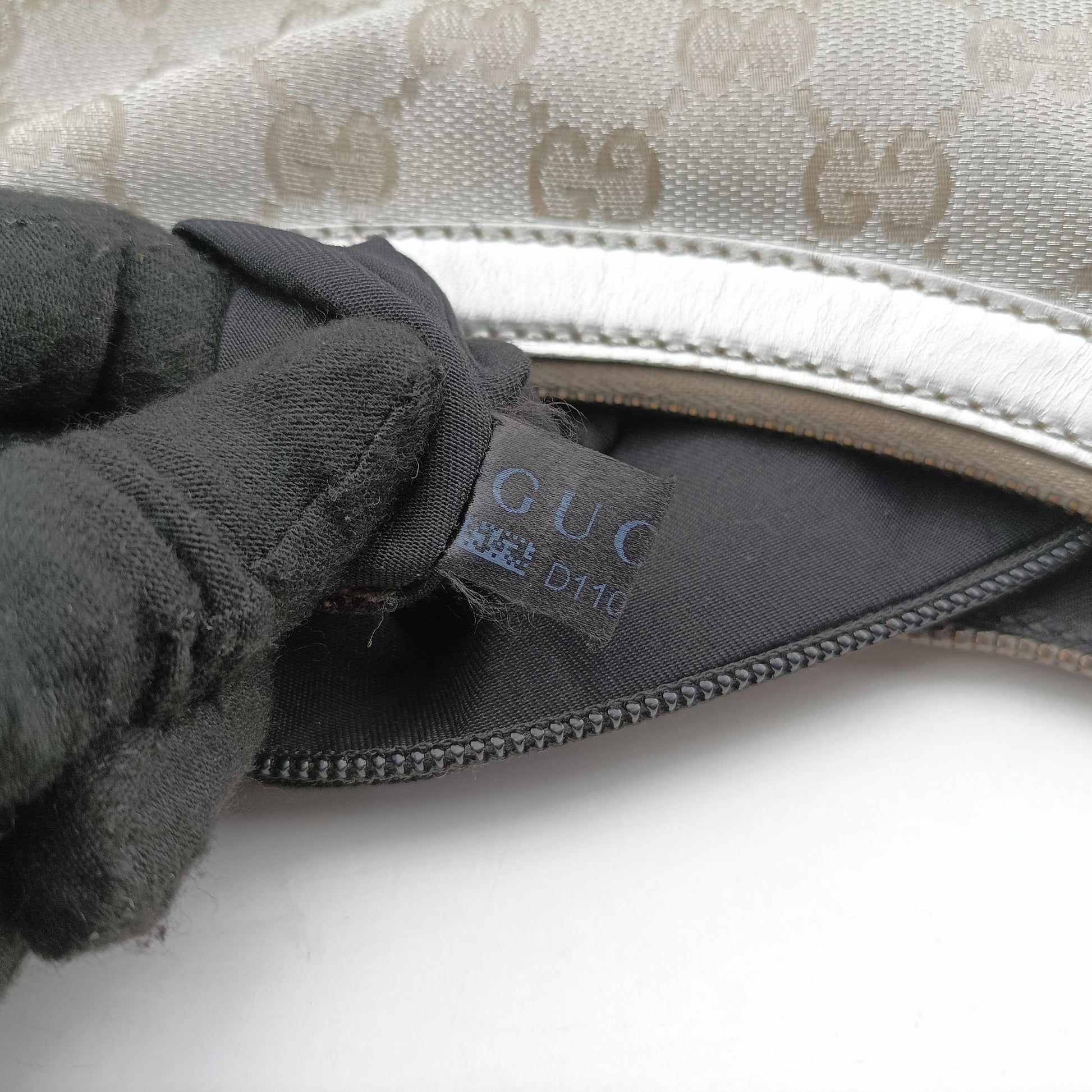 Sherry Line Gray Canvas×Leather 181092 D1109255シェリーライン グレー キャンバス×レザー 181092 D1109255