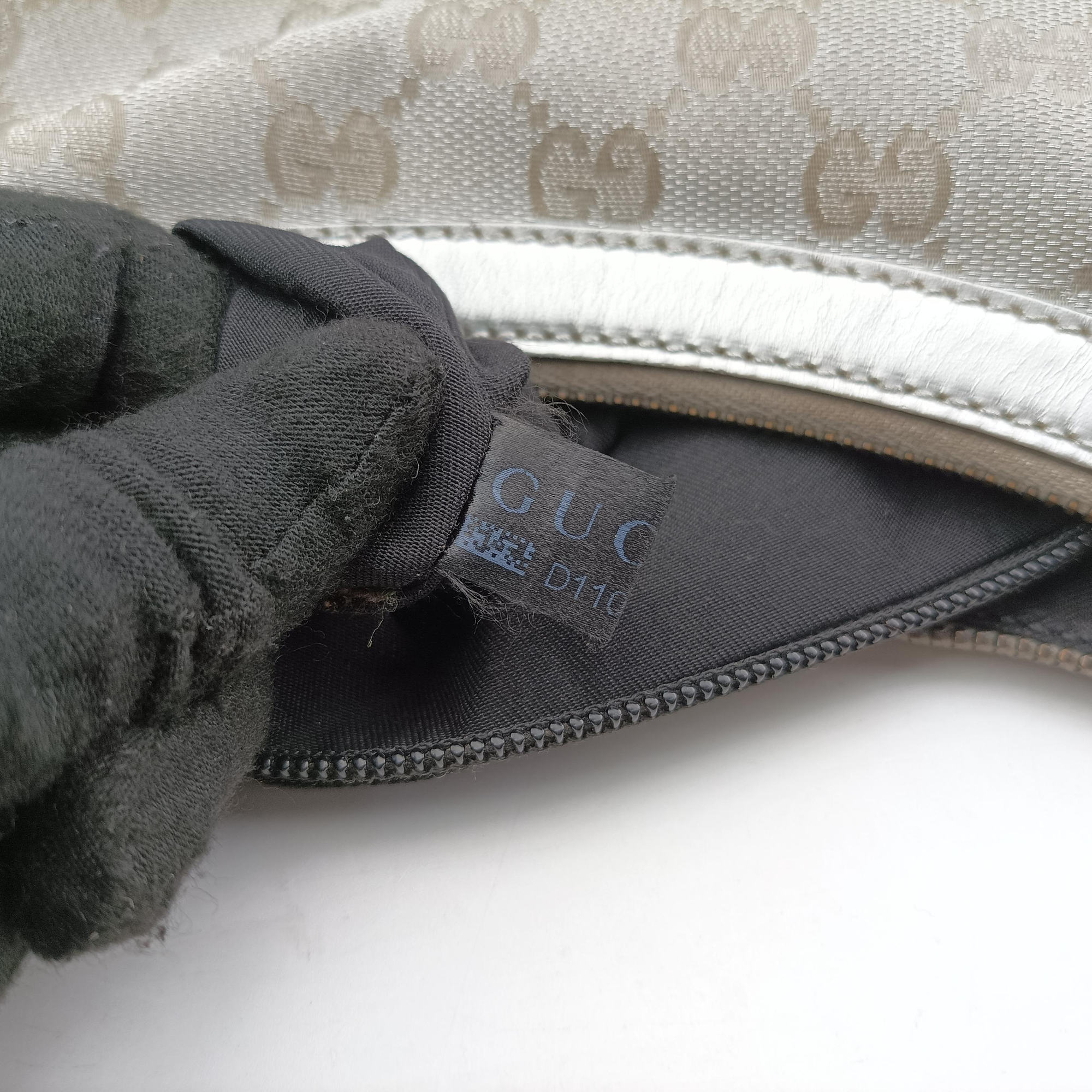 Sherry Line Gray Canvas×Leather 181092 D1109255シェリーライン グレー キャンバス×レザー 181092 D1109255