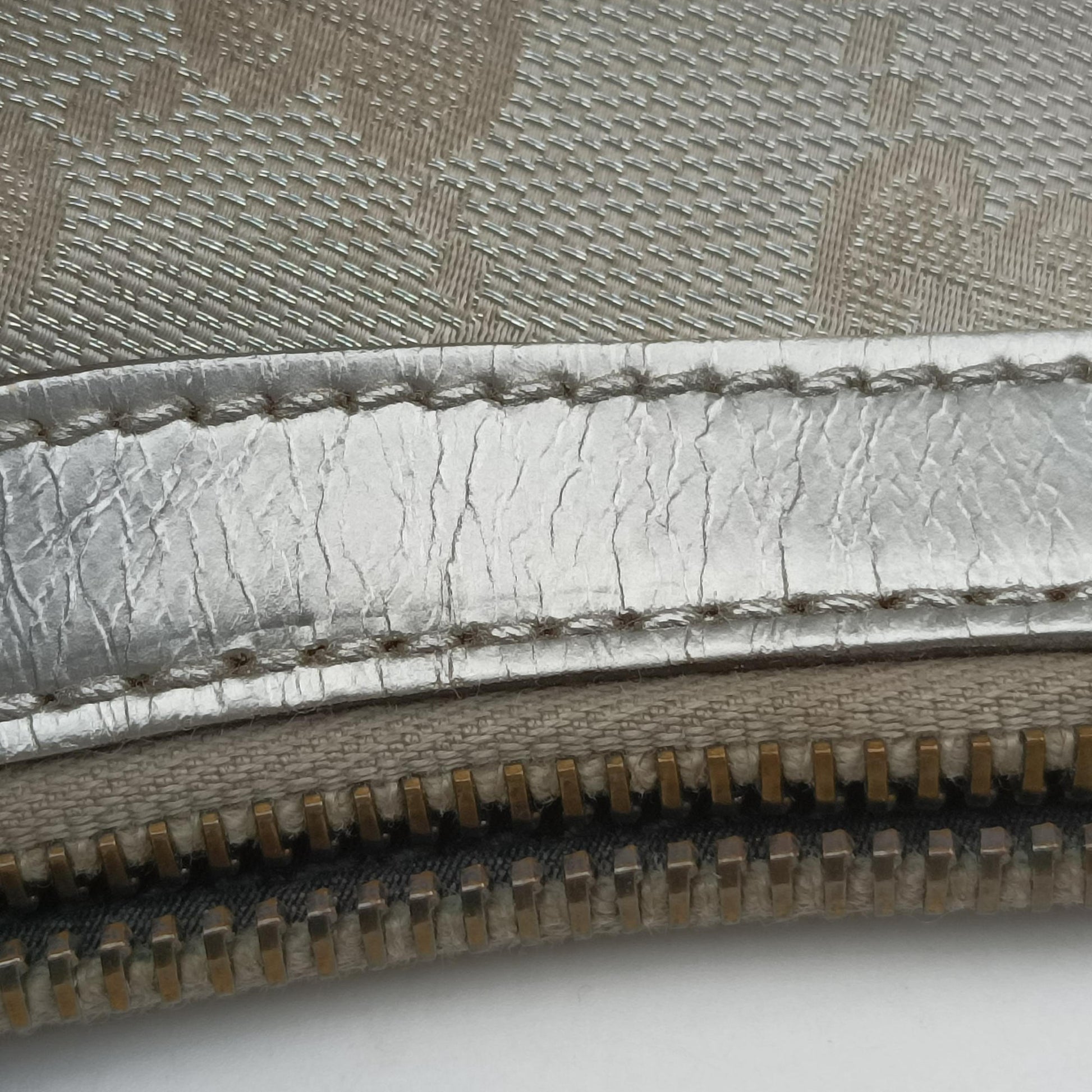 Sherry Line Gray Canvas×Leather 181092 D1109255シェリーライン グレー キャンバス×レザー 181092 D1109255