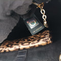 Serpenti Scaglie Black × Leopard Pattern Pony × Leather EK.F14.37787セルペンティ スカリエ ブラック × レオパード柄 ハラコ×レザー EK.F14.37787