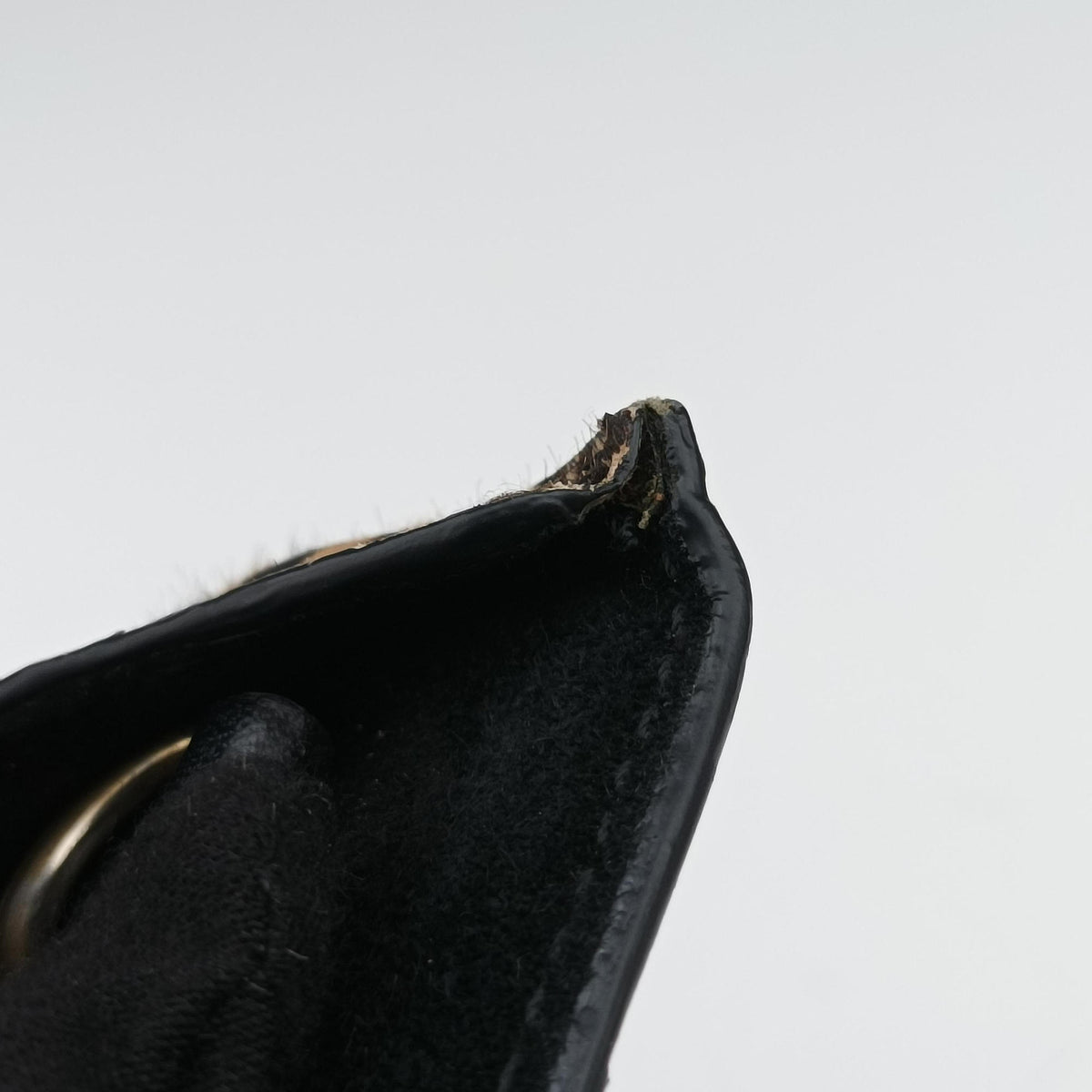 Serpenti Scaglie Black × Leopard Pattern Pony × Leather EK.F14.37787セルペンティ スカリエ ブラック × レオパード柄 ハラコ×レザー EK.F14.37787