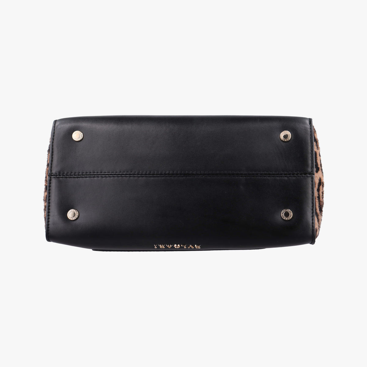 Serpenti Scaglie Black × Leopard Pattern Pony × Leather EK.F14.37787セルペンティ スカリエ ブラック × レオパード柄 ハラコ×レザー EK.F14.37787