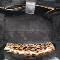 Serpenti Scaglie Black × Leopard Pattern Pony × Leather EK.F14.37787セルペンティ スカリエ ブラック × レオパード柄 ハラコ×レザー EK.F14.37787