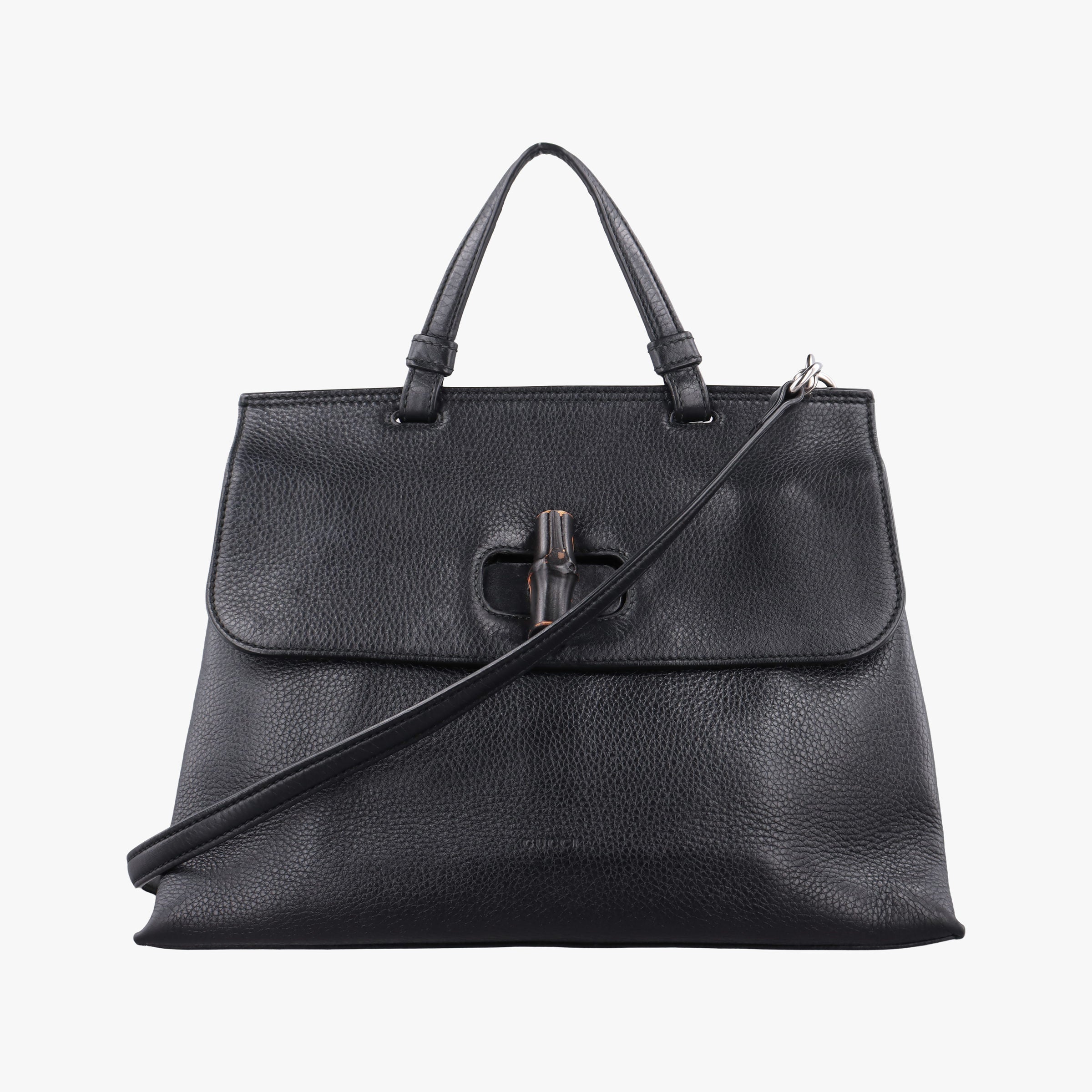 Bamboo Daily Black Leather 392013 C018322577バンブーデイリー ブラック レザー 392013 C018322577