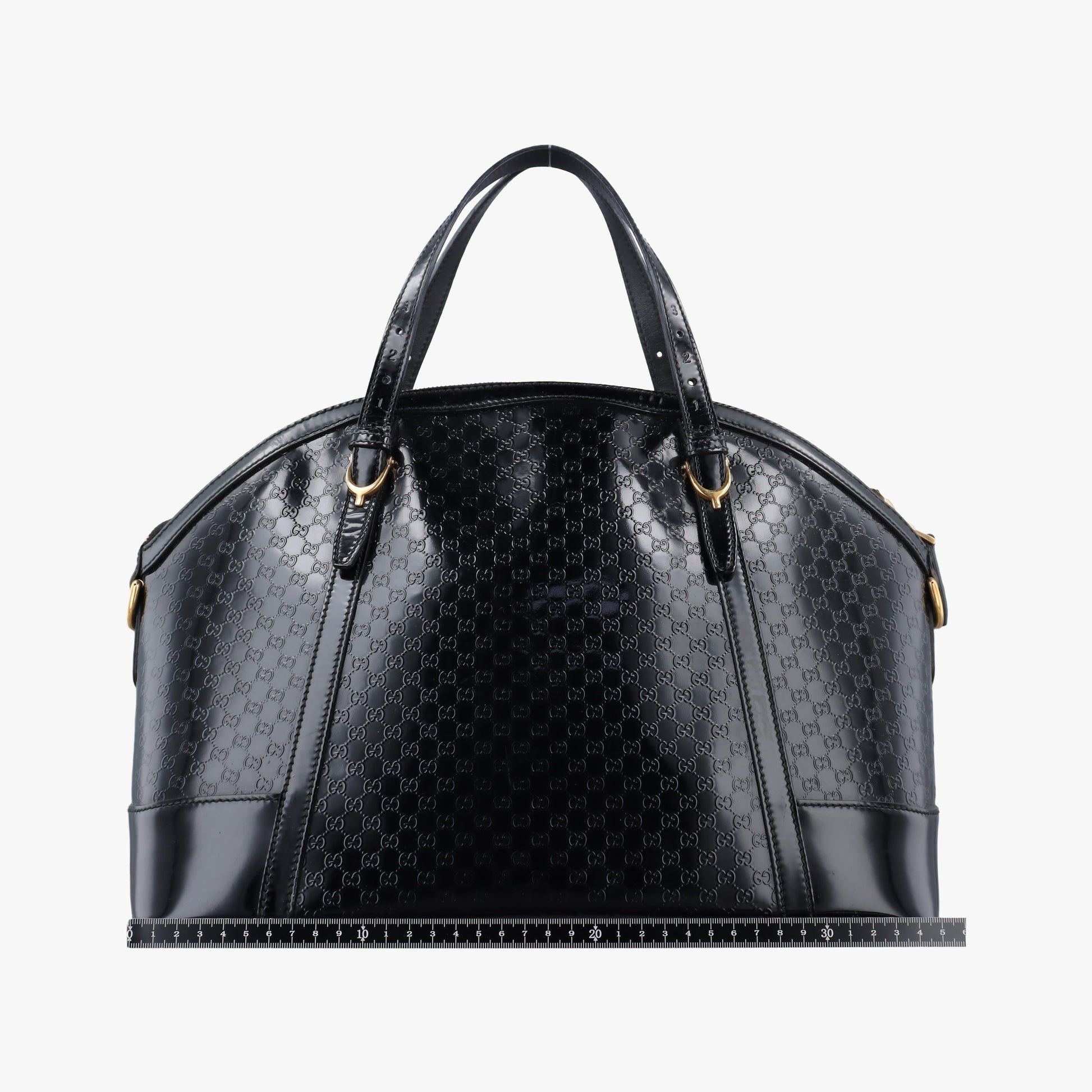 Microguccissima Black Patent 309614 D016612174マイクログッチシマ ブラック パテント 309614 D016612174