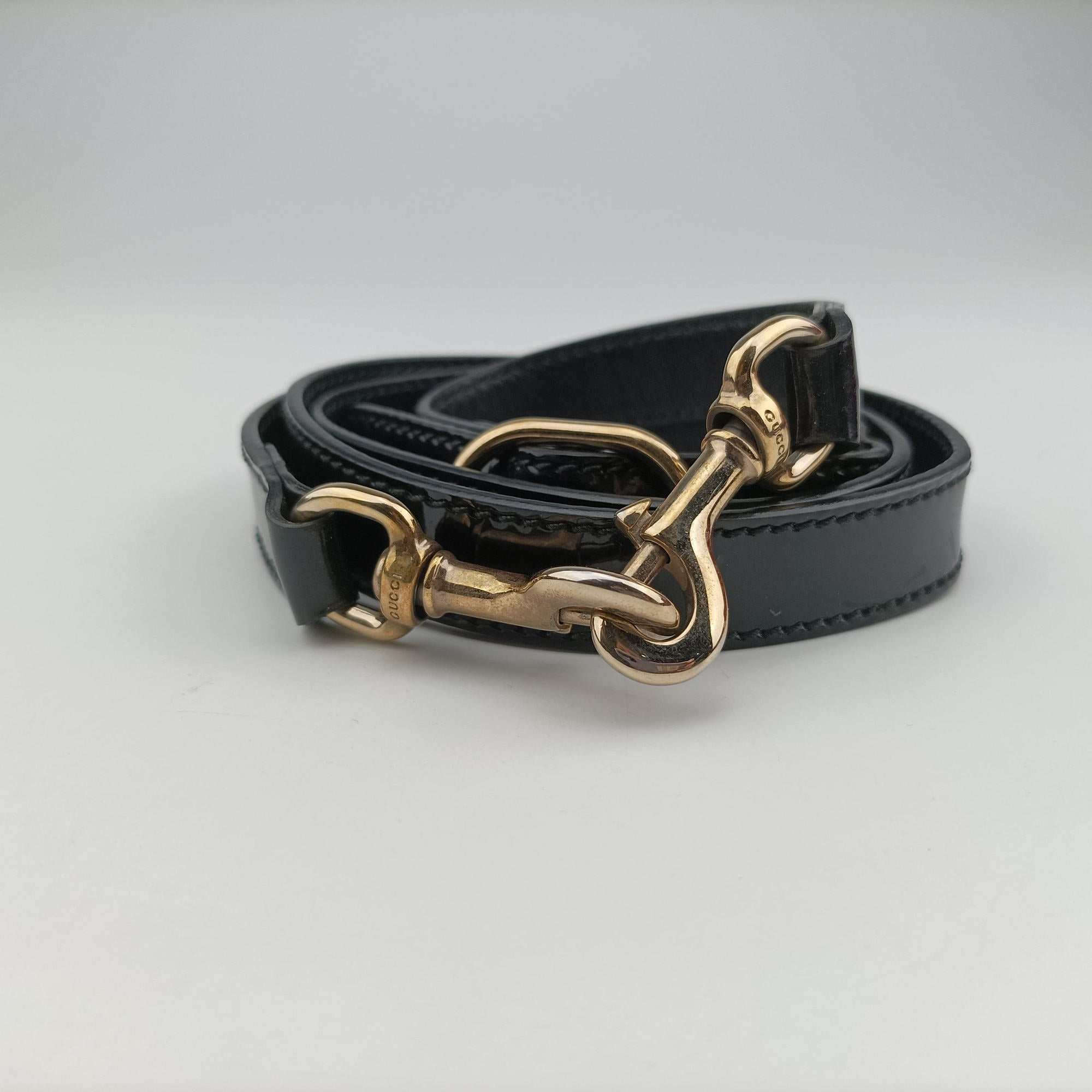 Microguccissima Black Patent 309614 D016612174マイクログッチシマ ブラック パテント 309614 D016612174