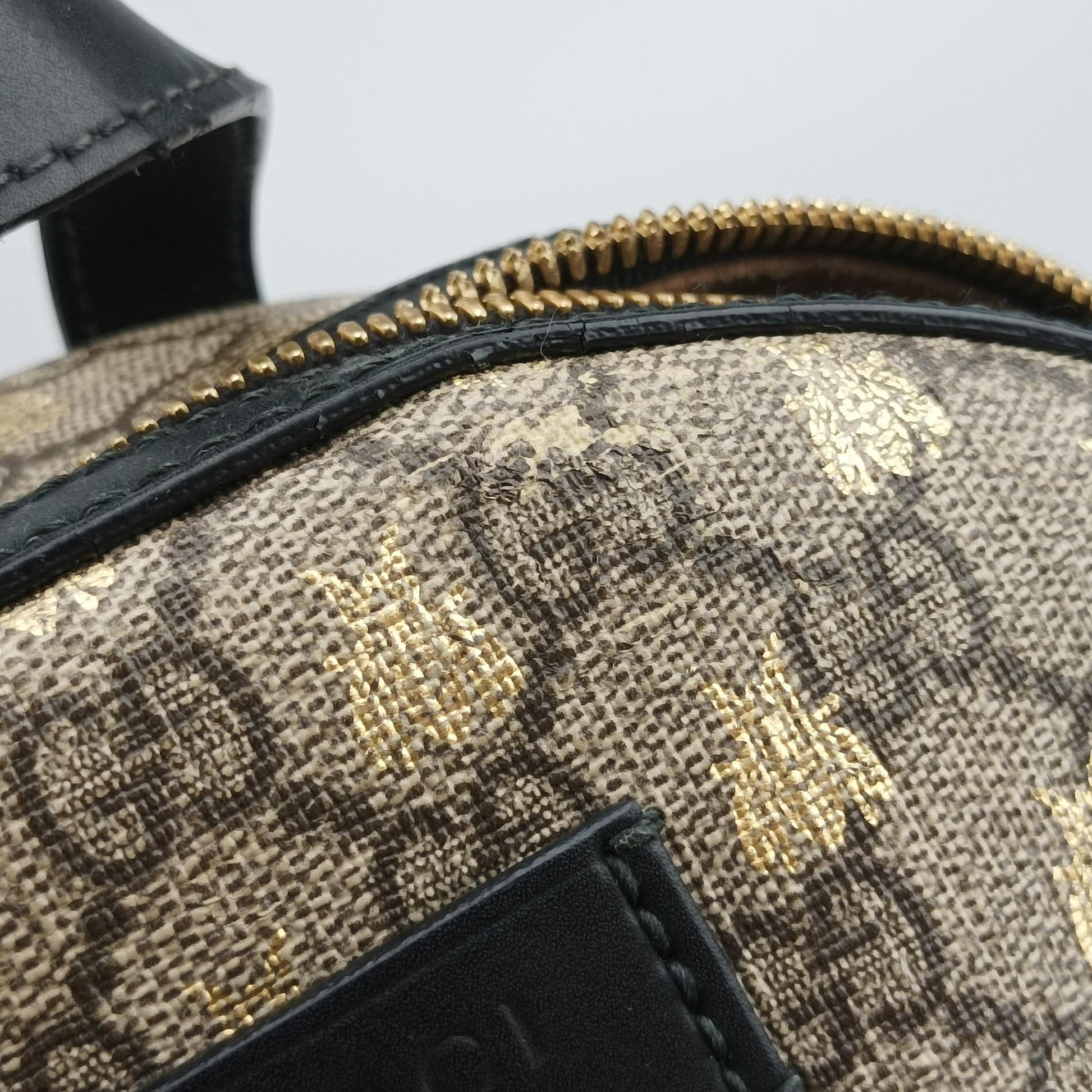 Bee GG Supreme beige×black PVC coated canvas×leather 427042 F027193087GGスプリーム ビー ベージュ×ブラック PVCコーティングキャンバス×レザー 427042 F027193087