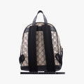 Bee GG Supreme beige×black PVC coated canvas×leather 427042 F027193087GGスプリーム ビー ベージュ×ブラック PVCコーティングキャンバス×レザー 427042 F027193087