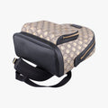 Bee GG Supreme beige×black PVC coated canvas×leather 427042 F027193087GGスプリーム ビー ベージュ×ブラック PVCコーティングキャンバス×レザー 427042 F027193087