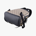 Bee GG Supreme beige×black PVC coated canvas×leather 427042 F027193087GGスプリーム ビー ベージュ×ブラック PVCコーティングキャンバス×レザー 427042 F027193087