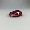 Lady Dior Rose lambskin 01-MA-0162レディディオール ローズ レッド ラムスキン 01-MA-0162