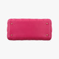 Lady Dior Rose lambskin 01-MA-0162レディディオール ローズ レッド ラムスキン 01-MA-0162