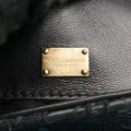 SICILY Black Leather×Crochet 48シシリー ブラック レザー×クロッシェ 48