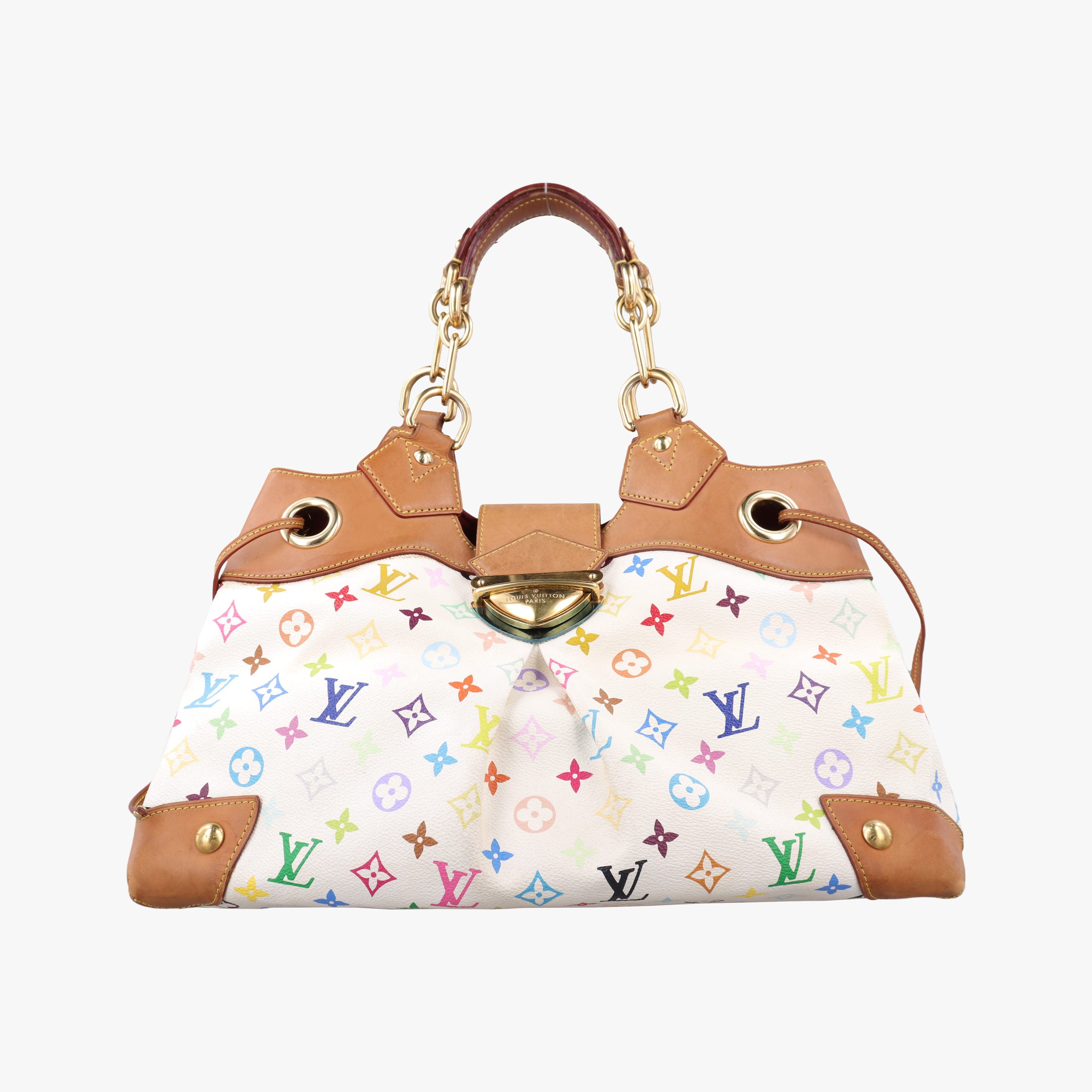 URSULA white Monogram Multicolor M40123 Lot number unknownウルスラ ブロン モノグラム マルチカラー M40123 製番不明