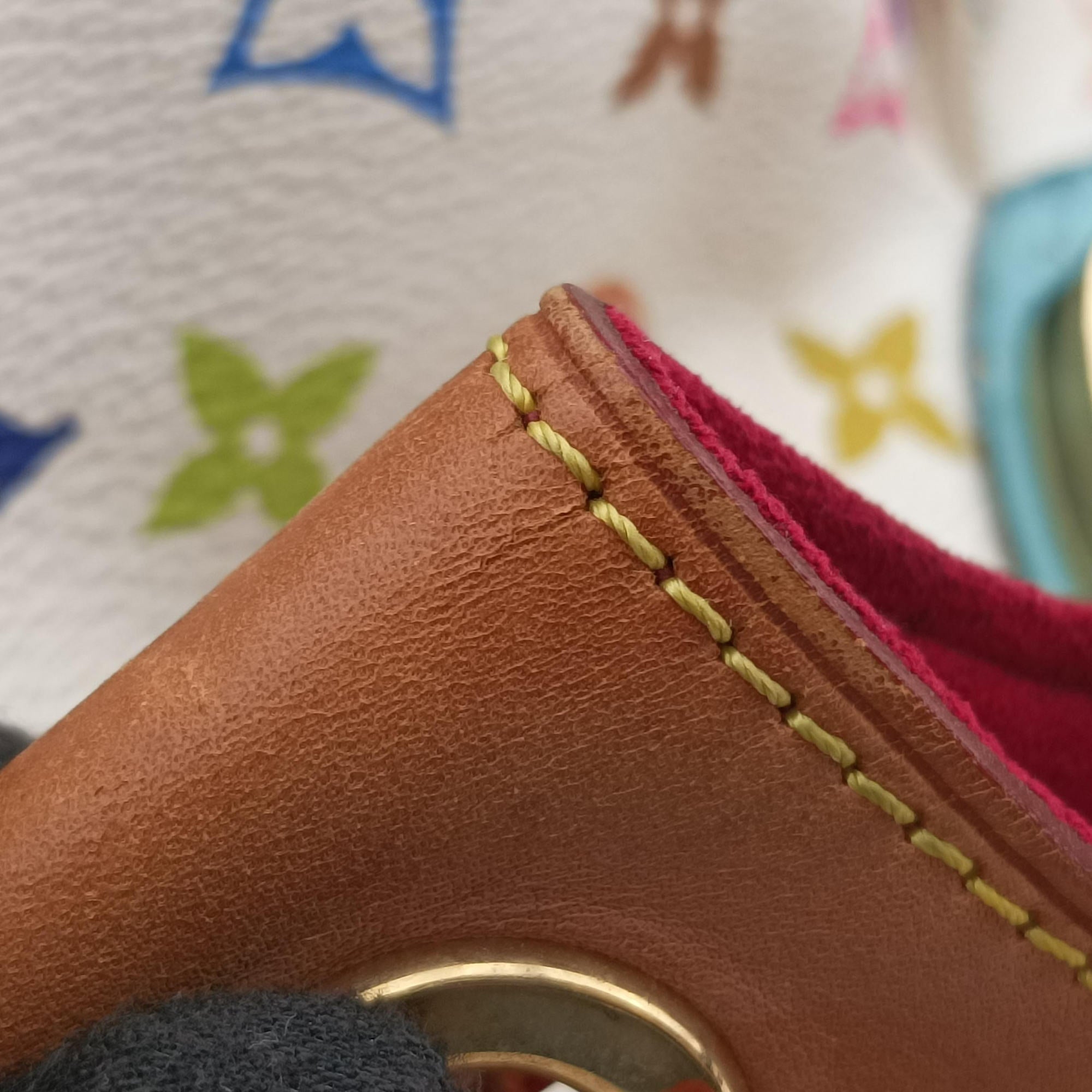 URSULA white Monogram Multicolor M40123 Lot number unknownウルスラ ブロン モノグラム マルチカラー M40123 製番不明