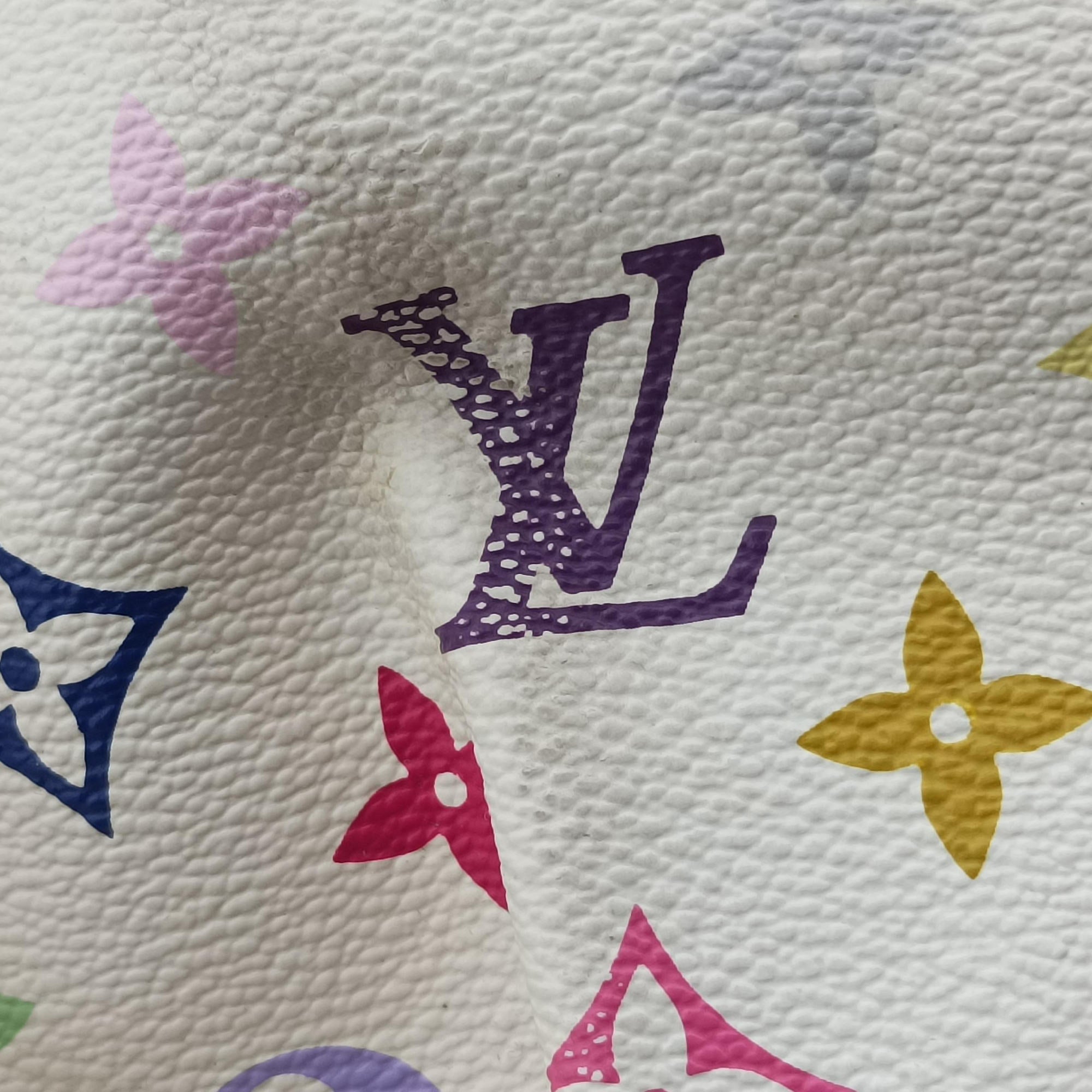 URSULA white Monogram Multicolor M40123 Lot number unknownウルスラ ブロン モノグラム マルチカラー M40123 製番不明