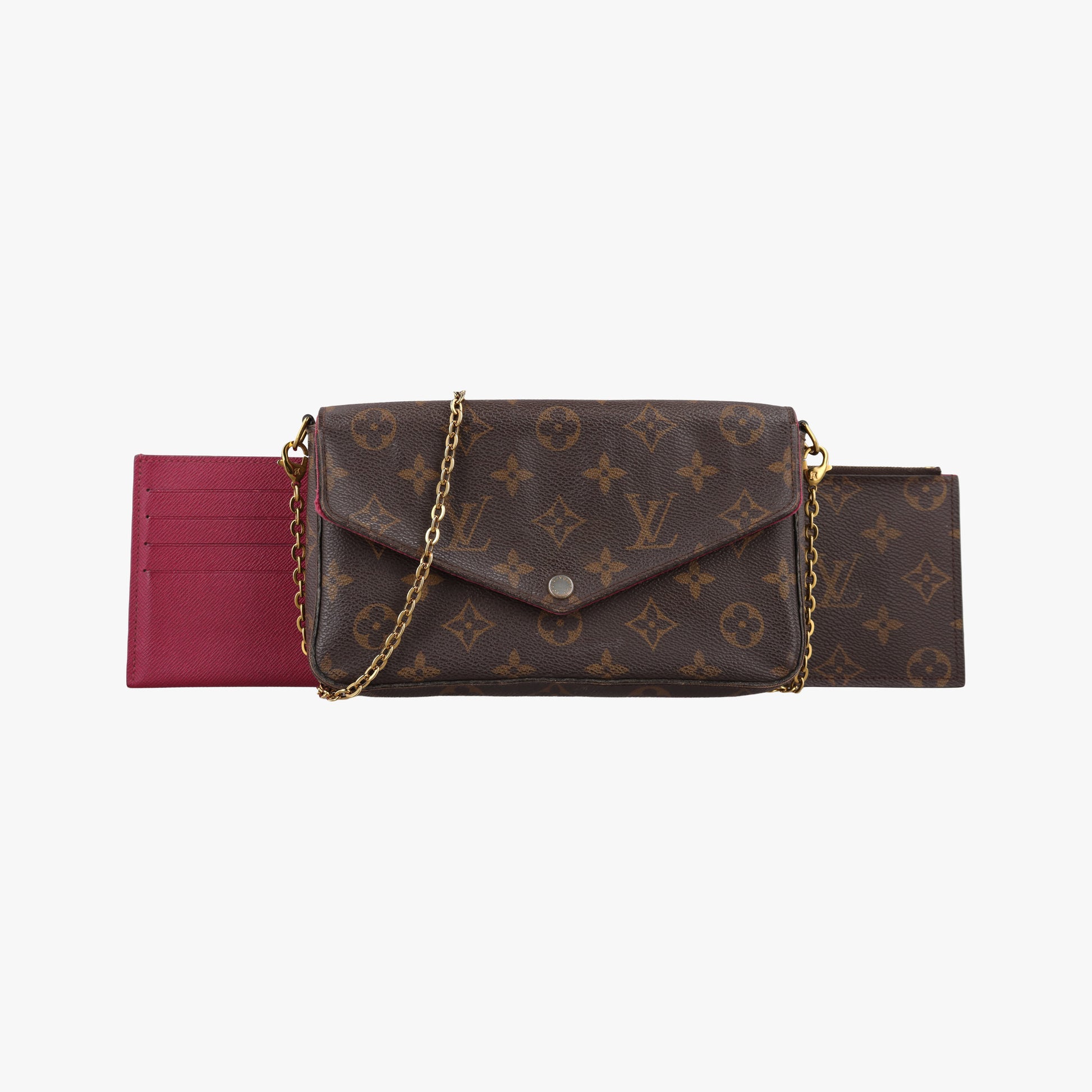 Pochette Felicie Brown Monogram Canvas M61276 MI1167ポシェット フェリシー モノグラム/ブラウン モノグラムキャンバス M61276 MI1167