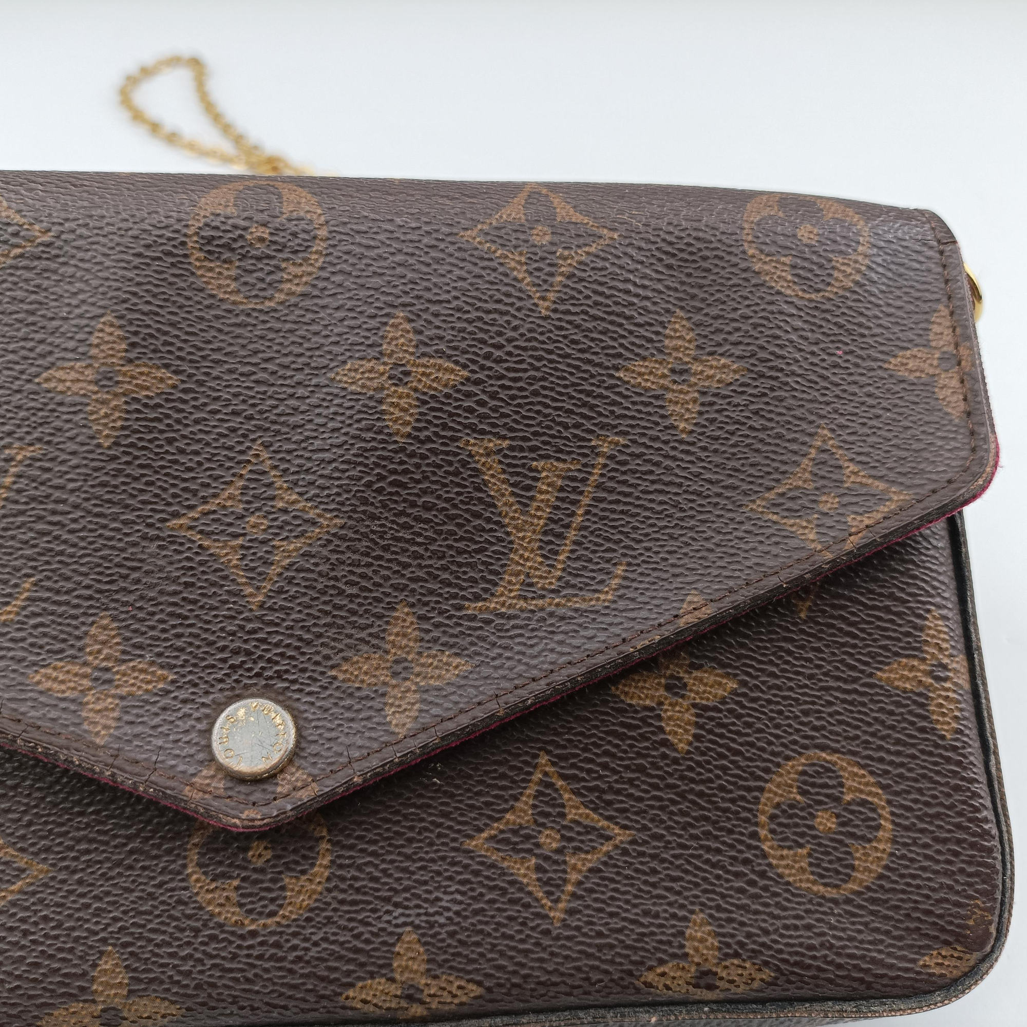 Pochette Felicie Brown Monogram Canvas M61276 MI1167ポシェット フェリシー モノグラム/ブラウン モノグラムキャンバス M61276 MI1167