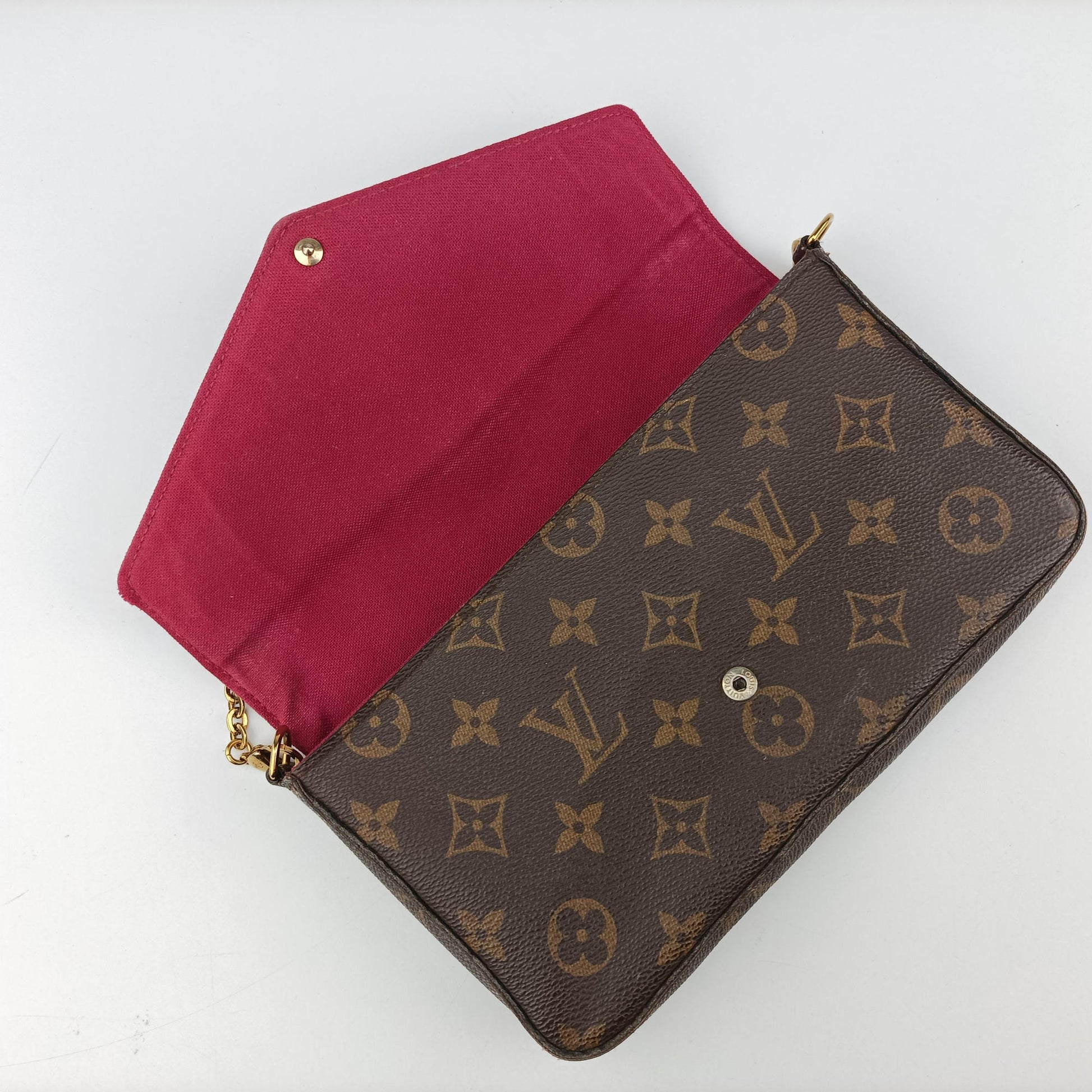 Pochette Felicie Brown Monogram Canvas M61276 MI1167ポシェット フェリシー モノグラム/ブラウン モノグラムキャンバス M61276 MI1167