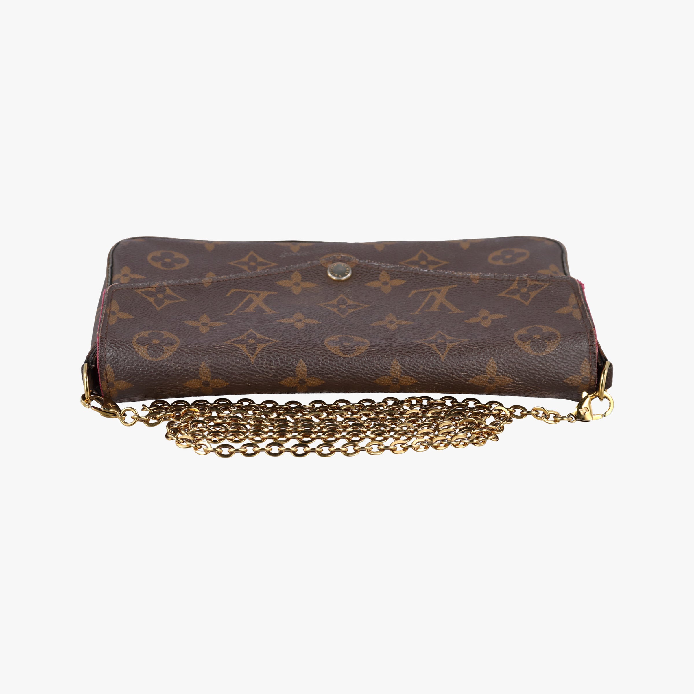 Pochette Felicie Brown Monogram Canvas M61276 MI1167ポシェット フェリシー モノグラム/ブラウン モノグラムキャンバス M61276 MI1167