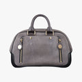 Havane Stamped Trunk BowlerGreySuede× LeatherM95237LM0076ハヴァン スタンプド トランク ボウラーグレースエード × レザーM95237LM0076