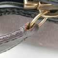 Havane Stamped Trunk BowlerGreySuede× LeatherM95237LM0076ハヴァン スタンプド トランク ボウラーグレースエード × レザーM95237LM0076