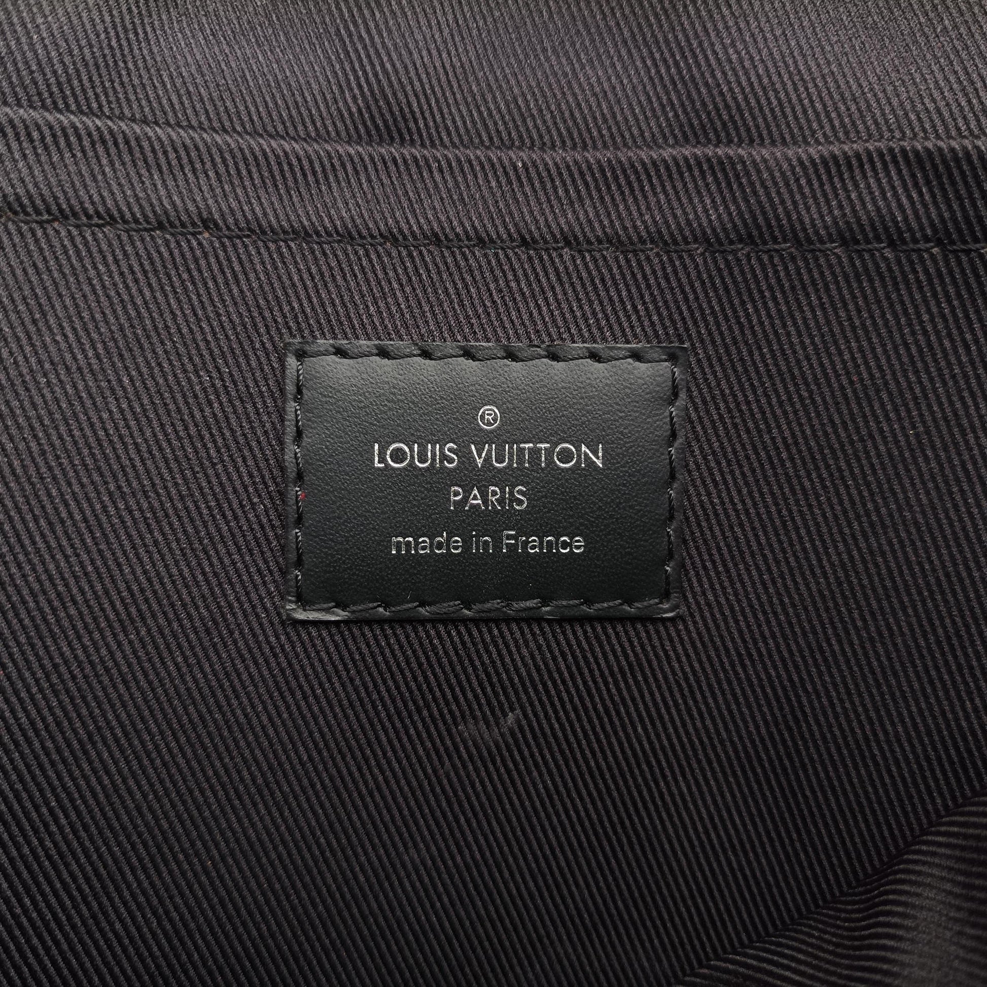 Pochette Voyage MM Pacific Blue Monogram Eclipse PVC Coated Canvas M61692 TN4148ポシェット・ヴォワヤージュMM パシフィック・ブルー モノグラム・エクリプスPVCコーティングキャンバス M61692 TN4148