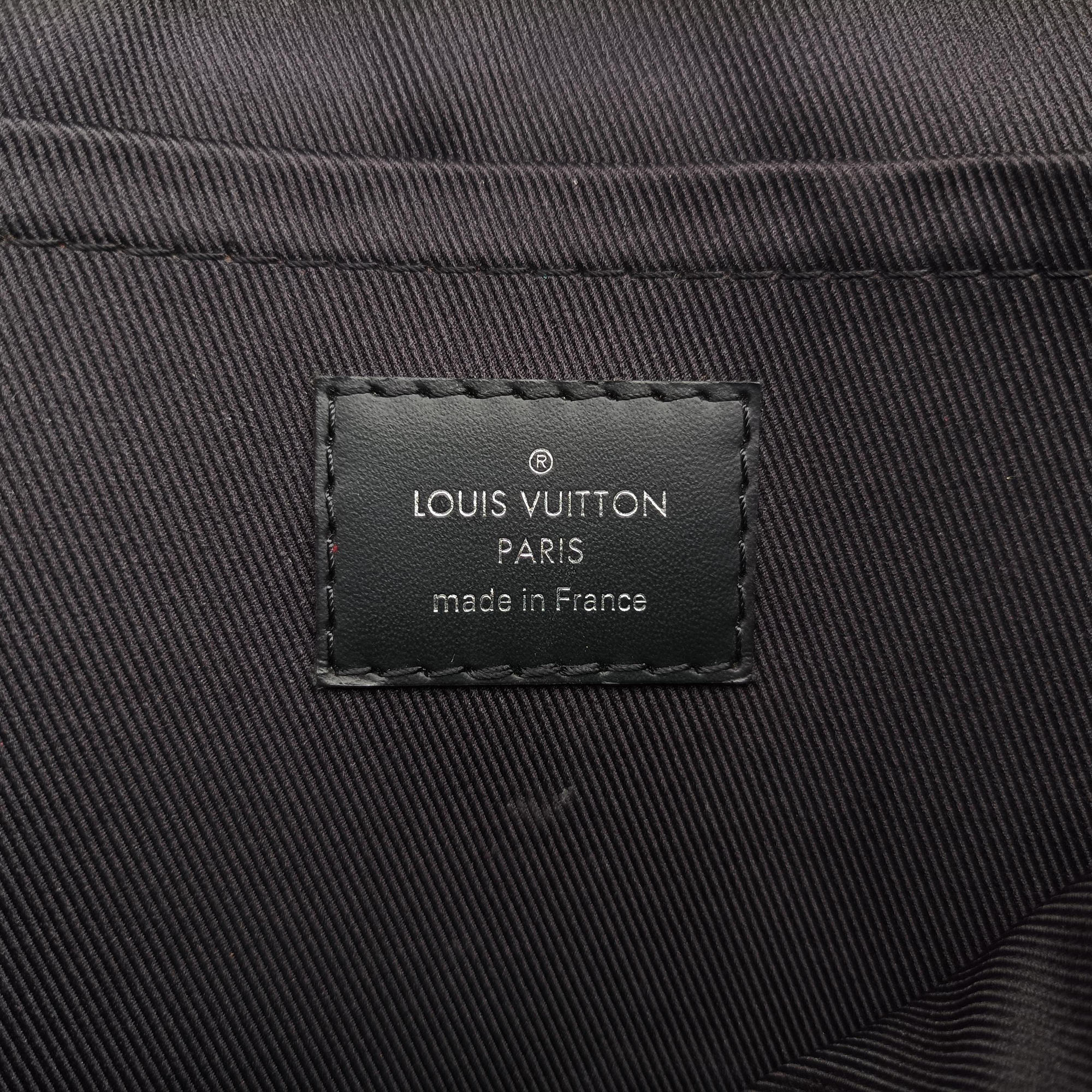 Pochette Voyage MM Pacific Blue Monogram Eclipse PVC Coated Canvas M61692 TN4148ポシェット・ヴォワヤージュMM パシフィック・ブルー モノグラム・エクリプスPVCコーティングキャンバス M61692 TN4148