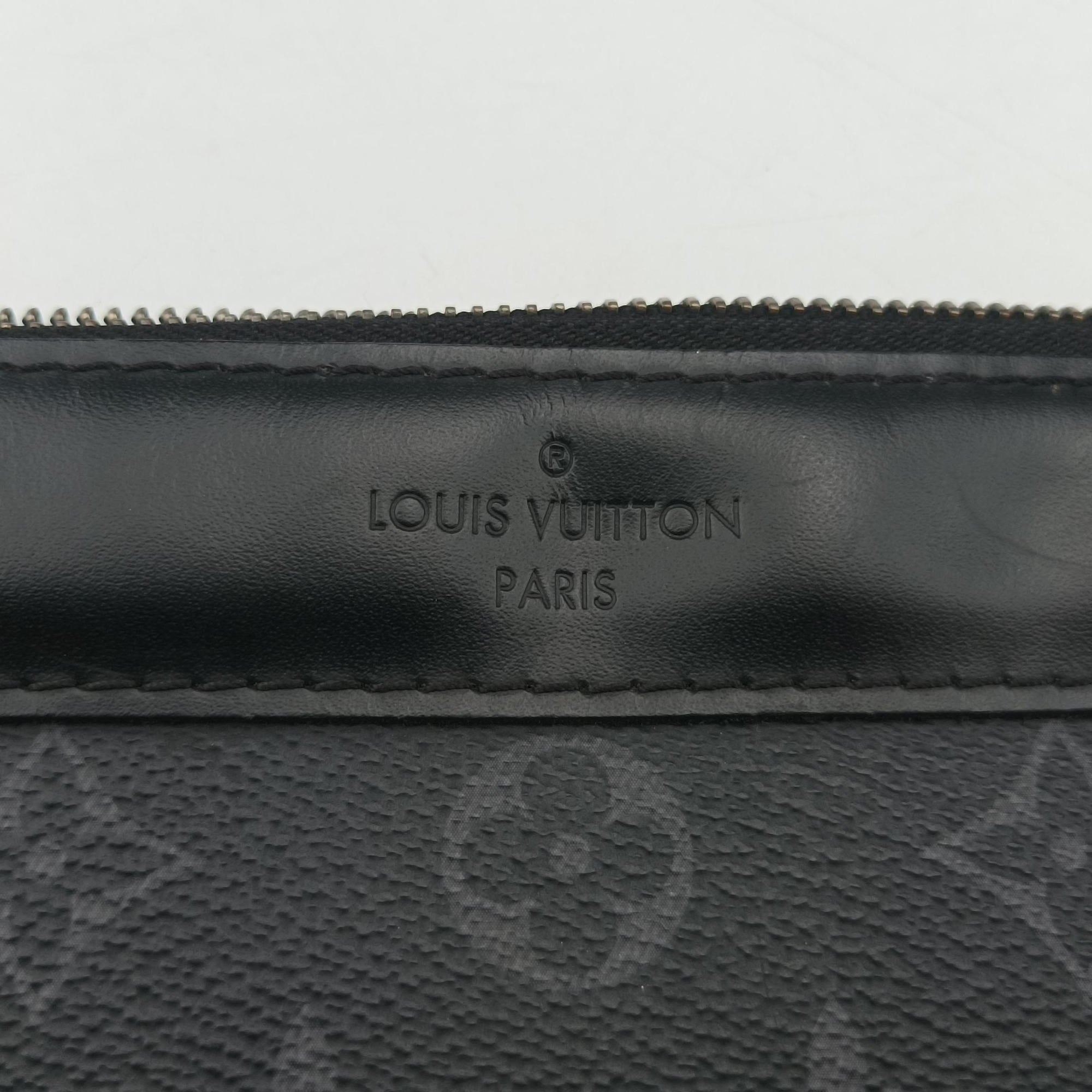 Pochette Voyage MM Pacific Blue Monogram Eclipse PVC Coated Canvas M61692 TN4148ポシェット・ヴォワヤージュMM パシフィック・ブルー モノグラム・エクリプスPVCコーティングキャンバス M61692 TN4148