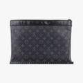 Pochette Voyage MM Pacific Blue Monogram Eclipse PVC Coated Canvas M61692 TN4148ポシェット・ヴォワヤージュMM パシフィック・ブルー モノグラム・エクリプスPVCコーティングキャンバス M61692 TN4148