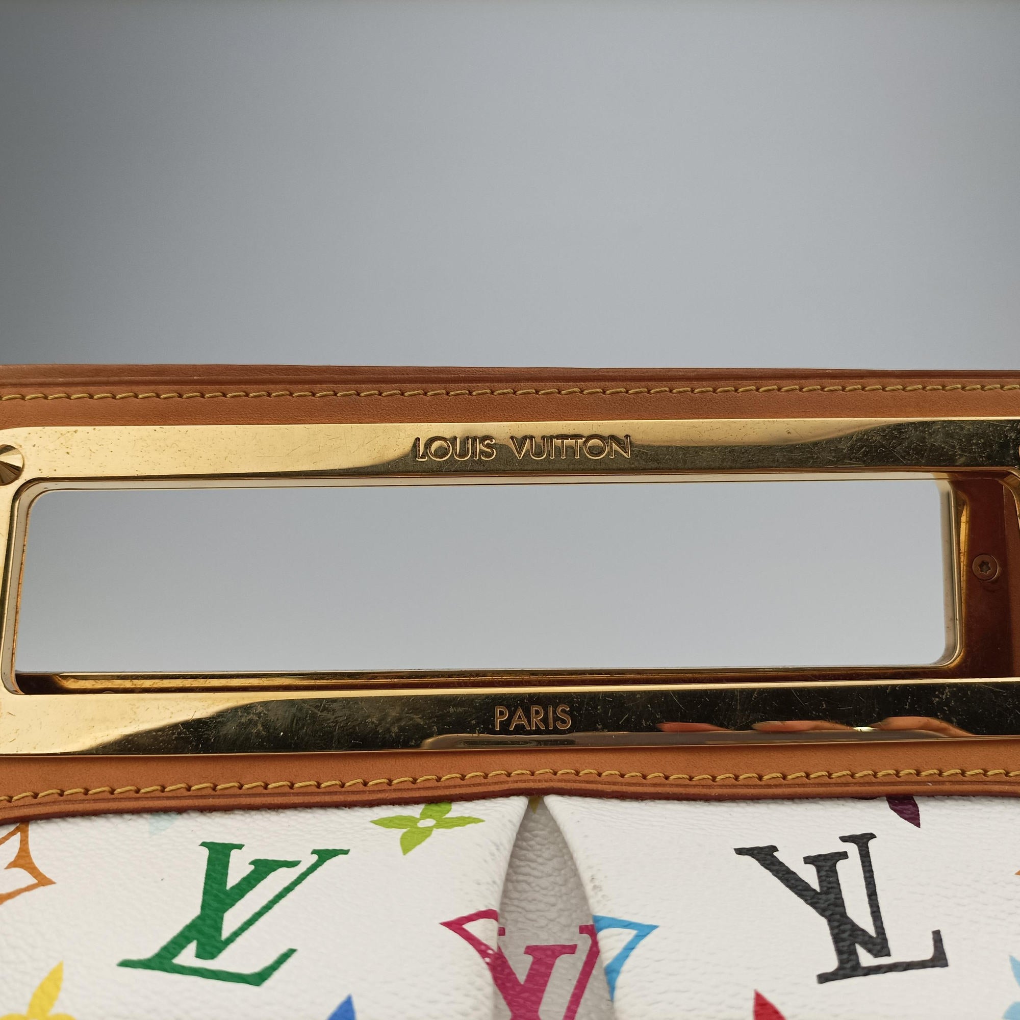 JUDY MM white Monogram Multicolor M40255 Lot number unknownジュディMM ブロン モノグラム マルチカラー M40255 製番不明